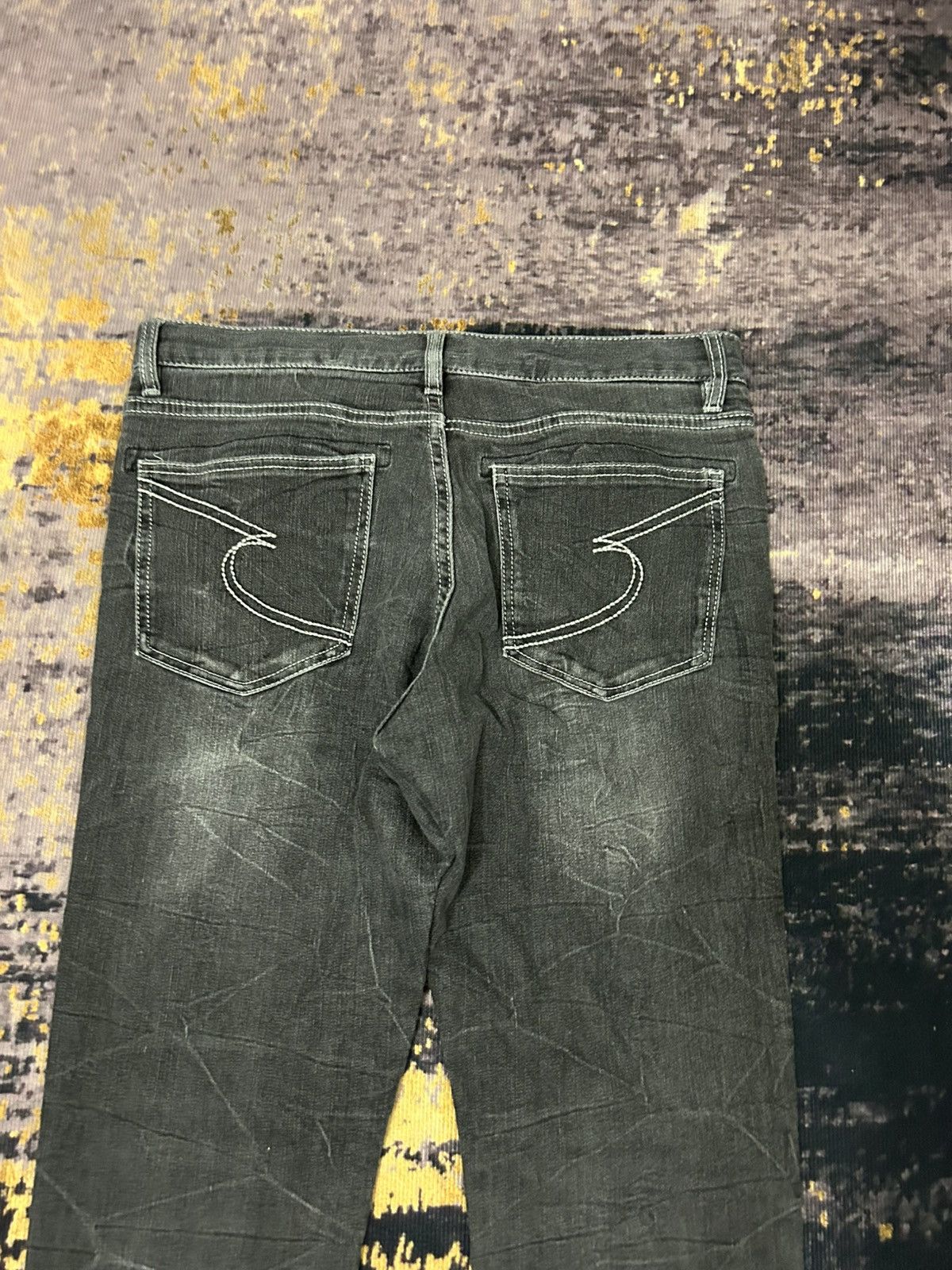 Tornado Mart Semntic Design Japan Whiskered jeans Size US 33 - 8 Thumbnail