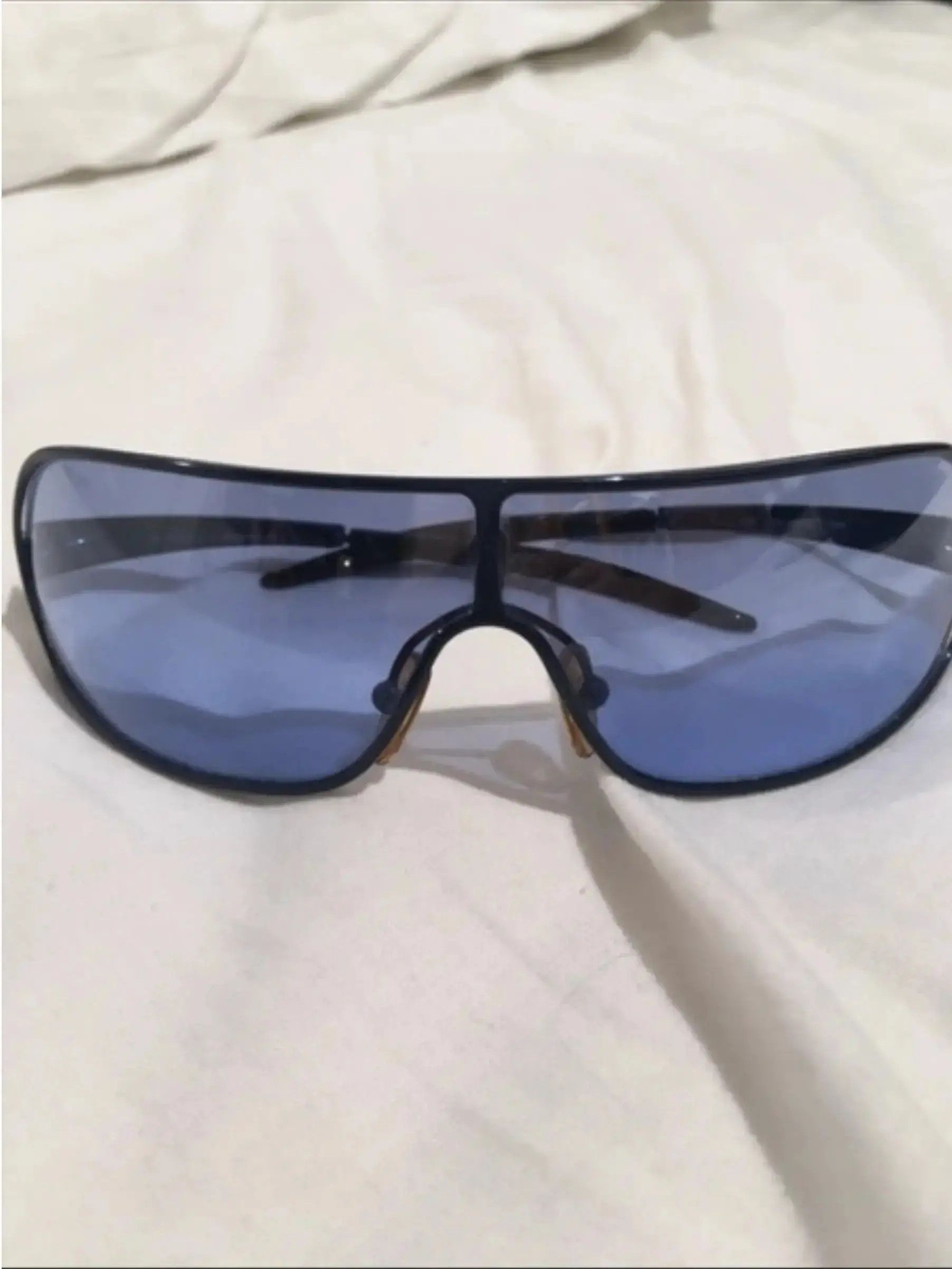 Gucci × Tom Ford × Vintage GUCCI Sunglasses Shield Wrap Rimless 90s Vintage Size ONE SIZE - 3 Thumbnail