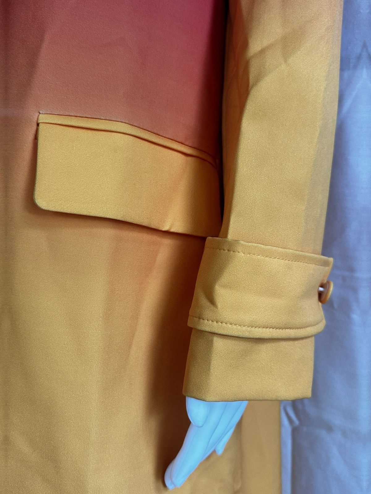 Azalea Wang Azalea Wang two-tone ombre trench coat Size S / US 4 / IT 40 - 4 Thumbnail