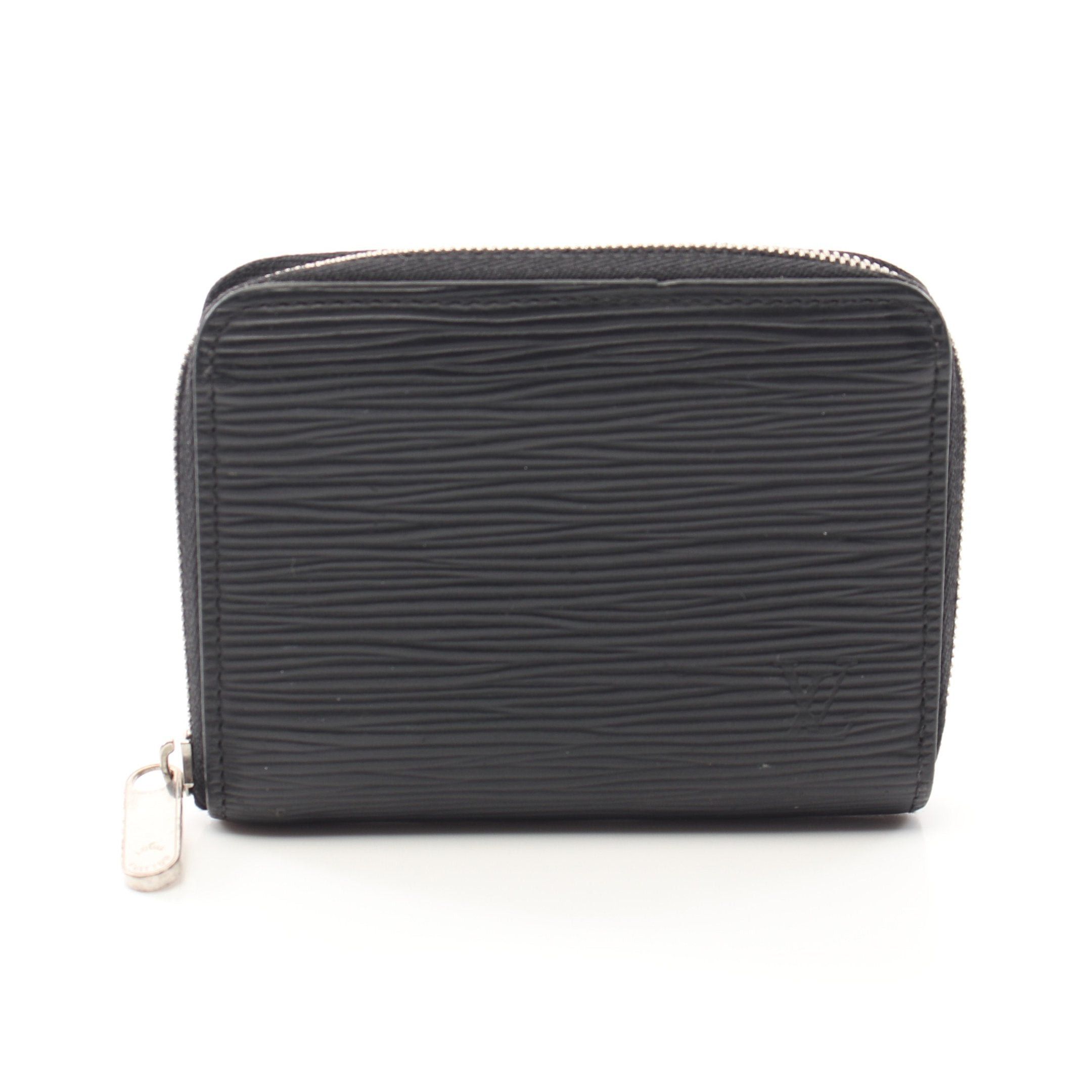 Louis Vuitton Louis Vuitton Zippy Coin Purse Epi Noir Card Case Leather Black Size ONE SIZE - 1 Thumbnail