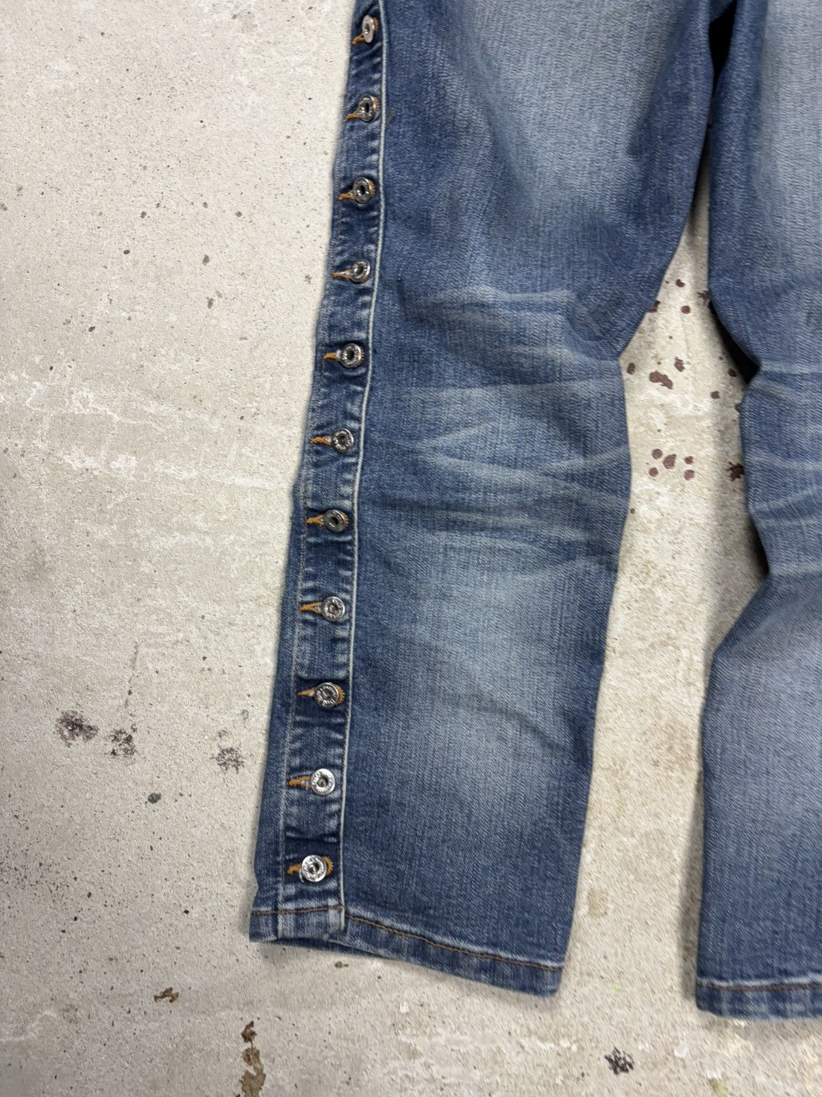 Dolce & Gabbana 2000s Dolce & Gabbana Low Rise Capri 3/4 Jeans Denim Pants Size 30" / US 8 / IT 44 - 13 Thumbnail