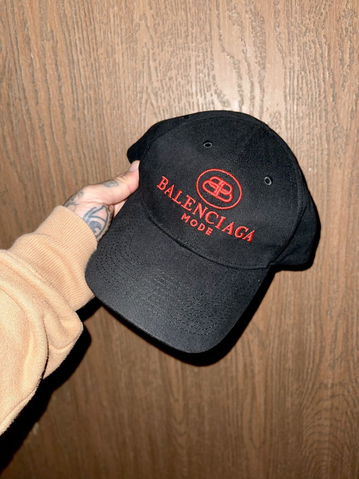 Balenciaga Balenciaga Bb Mode/Cap/L/Black/Plain/Balenciaga 92Z76