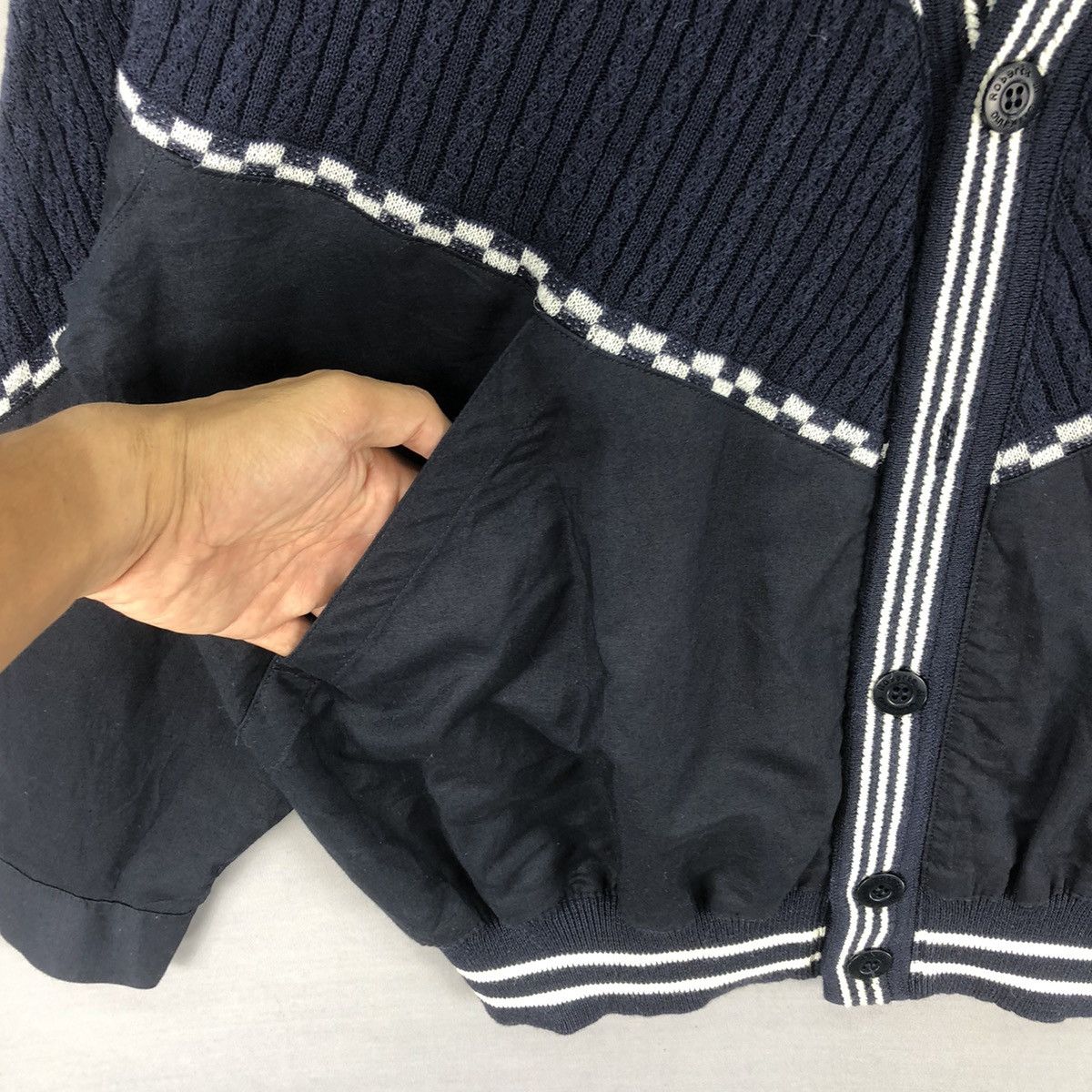 Roberta di Camerino Roberta Di Camerino Cotton Knit Cardigan Size US XL / EU 56 / 4 - 7 Thumbnail