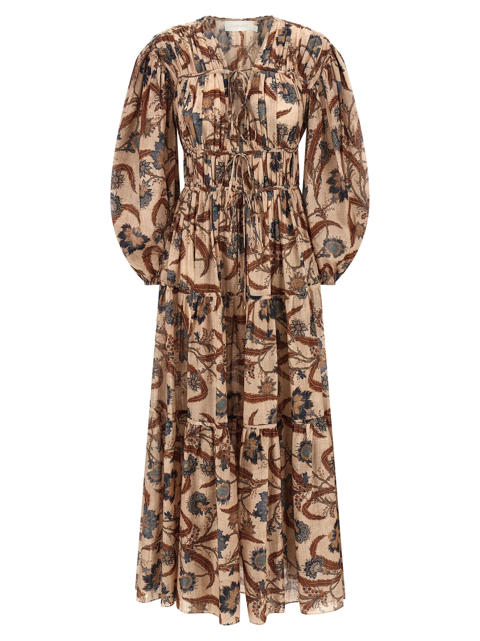 Zimmermann 'Ascension Tie Billow Maxi' dress Size S / US 4 / IT 40 - 1 Thumbnail