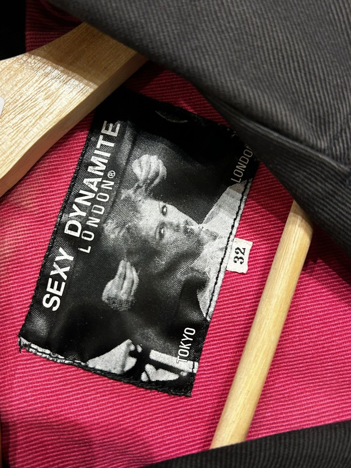 Japanese Brand Sexy Dynamite Canvas Biker Jacket Size XS / US 0-2 / IT 36-38 - 3 Thumbnail