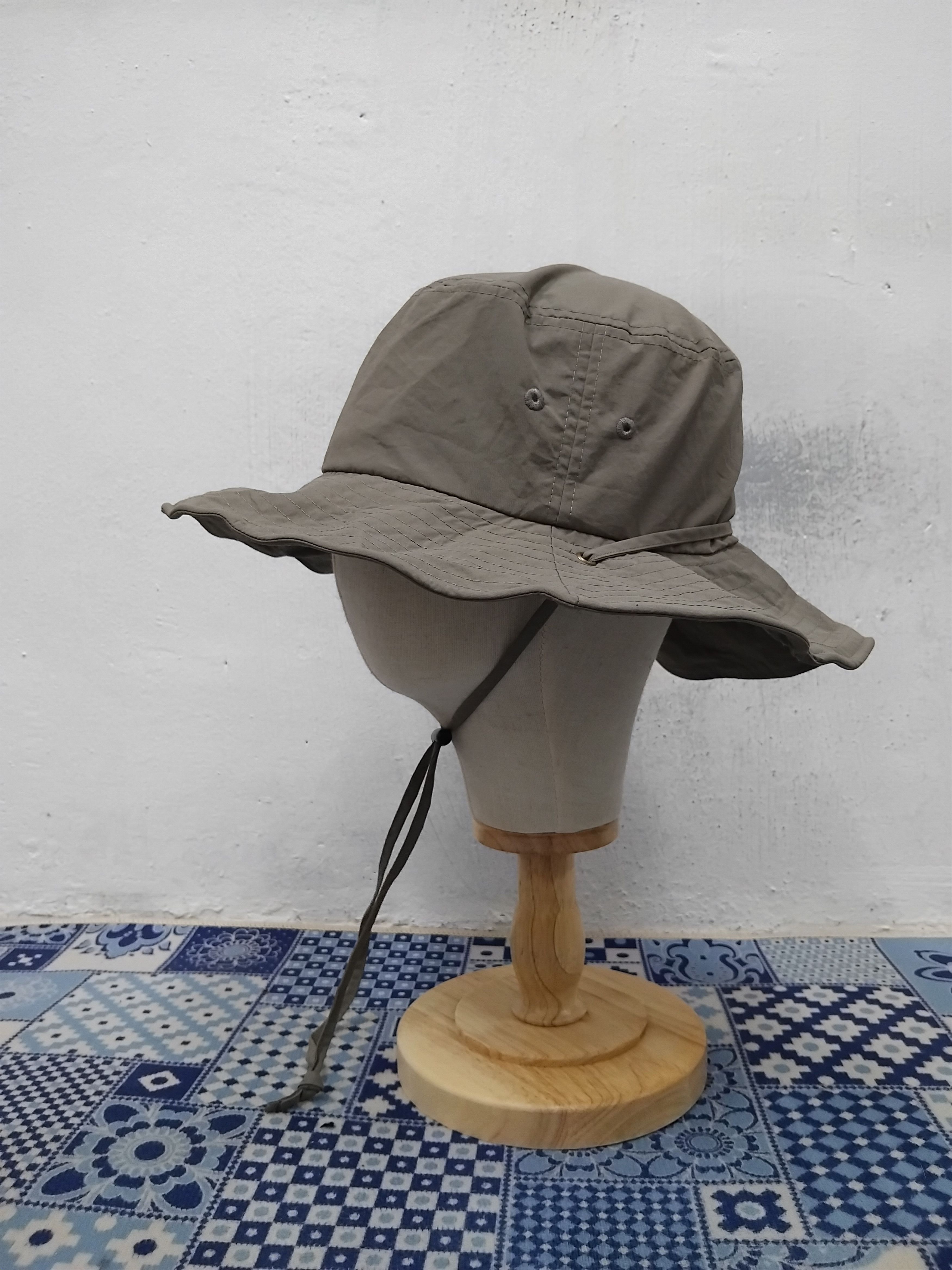Japanese Brand Unbranded grey colour streetwear hunter hat Size 38 - 4 Thumbnail