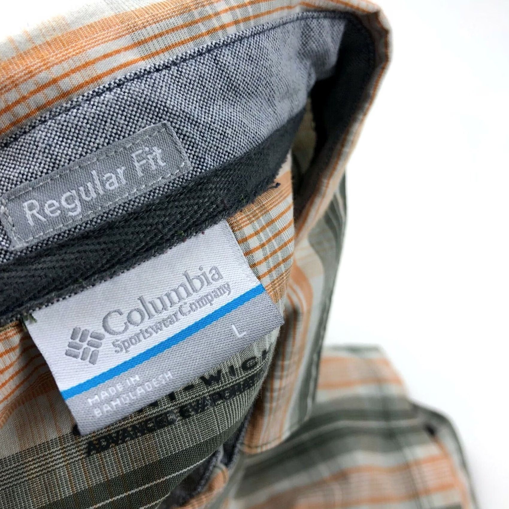 Vintage Columbia Shirt Regular Gray Mens Short Sleeve Button-Up Casual Shirt L Size US L / EU 52-54 / 3 - 7 Thumbnail