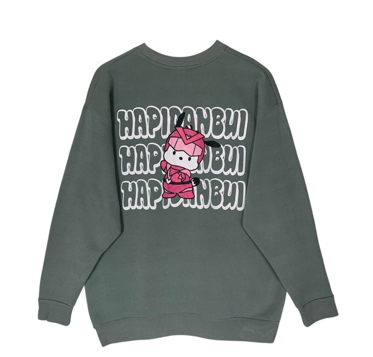 Anime vintage Hapidanbui Anime Cartoon Network Sweatshirt Size US M / EU 48-50 / 2 - 1 Thumbnail