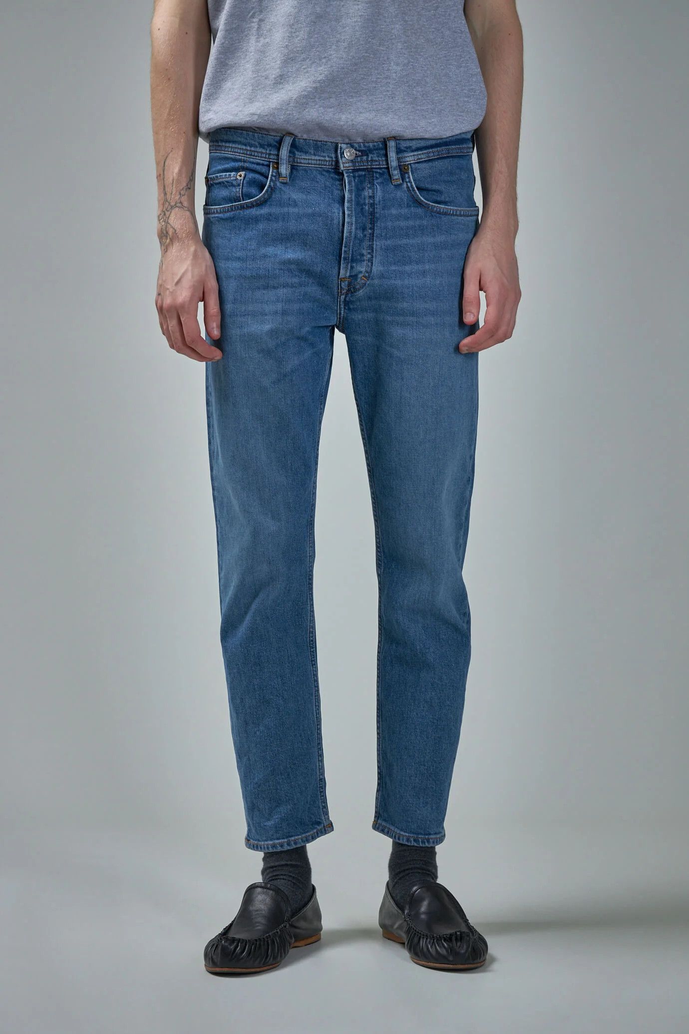 Acne Studios Acne Studios River Mid Blue Jeans Bla Konst / Size 31 x 30 Size US 31 - 6 Thumbnail