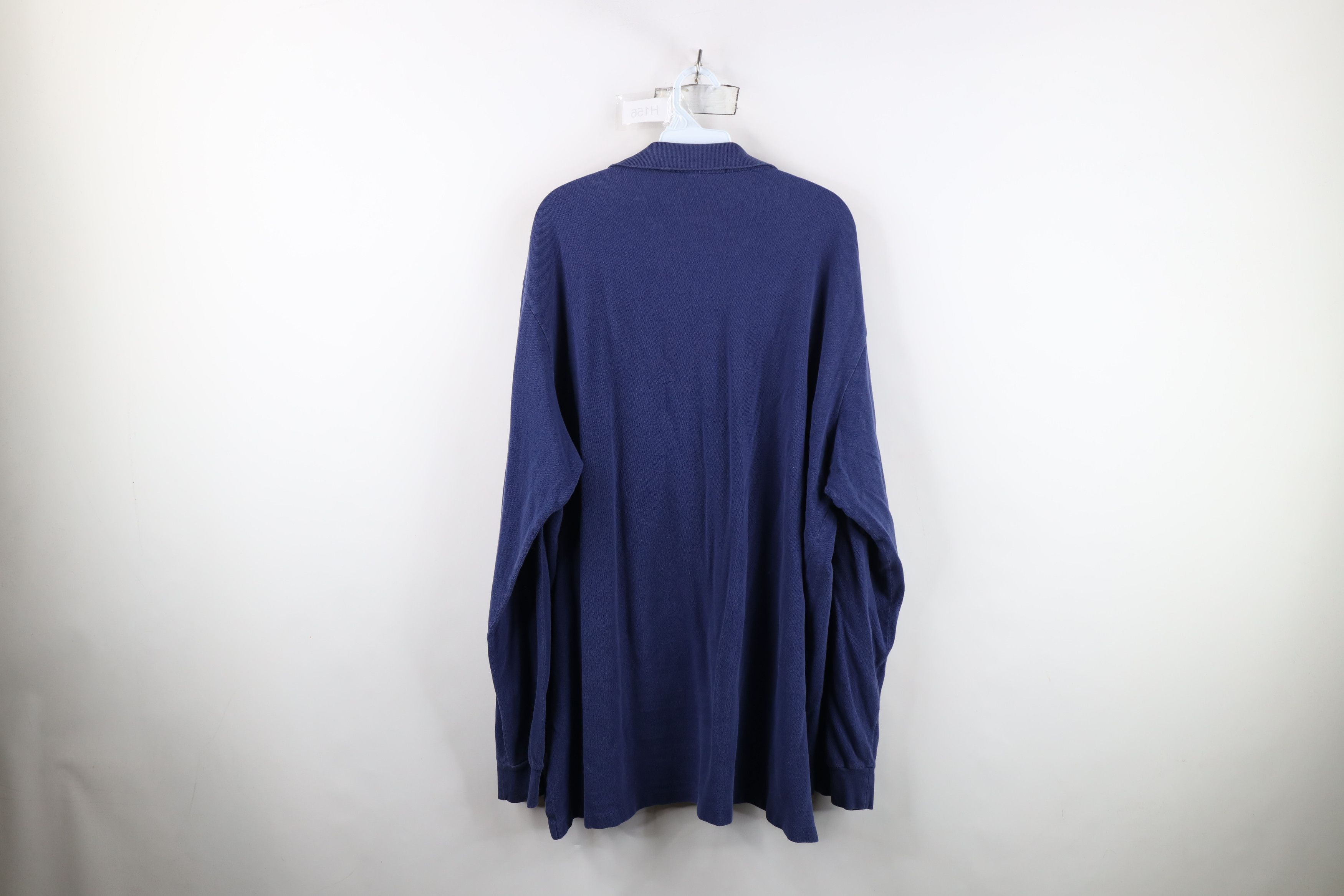 Polo Ralph Lauren Vintage 90s Ralph Lauren Long Sleeve Rugby Polo Shirt Cotton Size US XXL / EU 58 / 5 - 12 Thumbnail