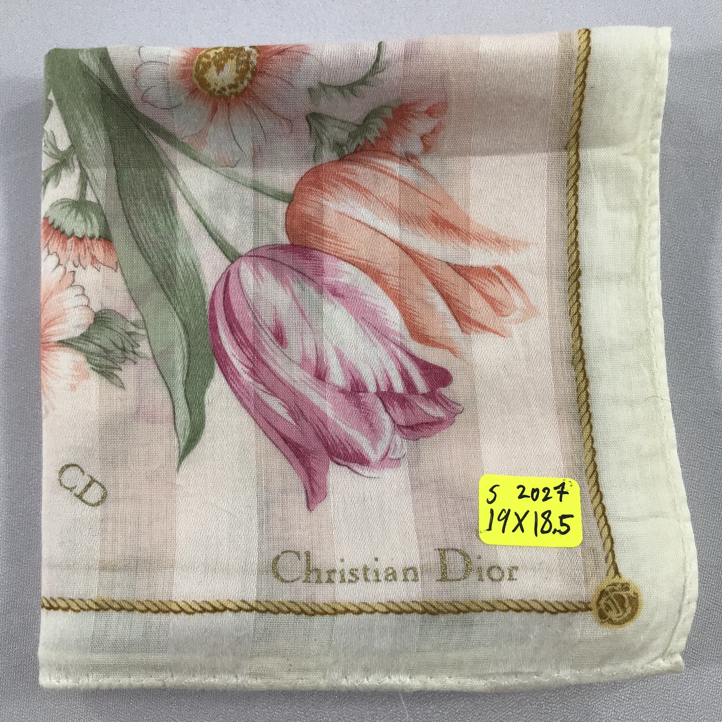 Christian Dior Bandana / Handkerchief / Neckerchief - S2027