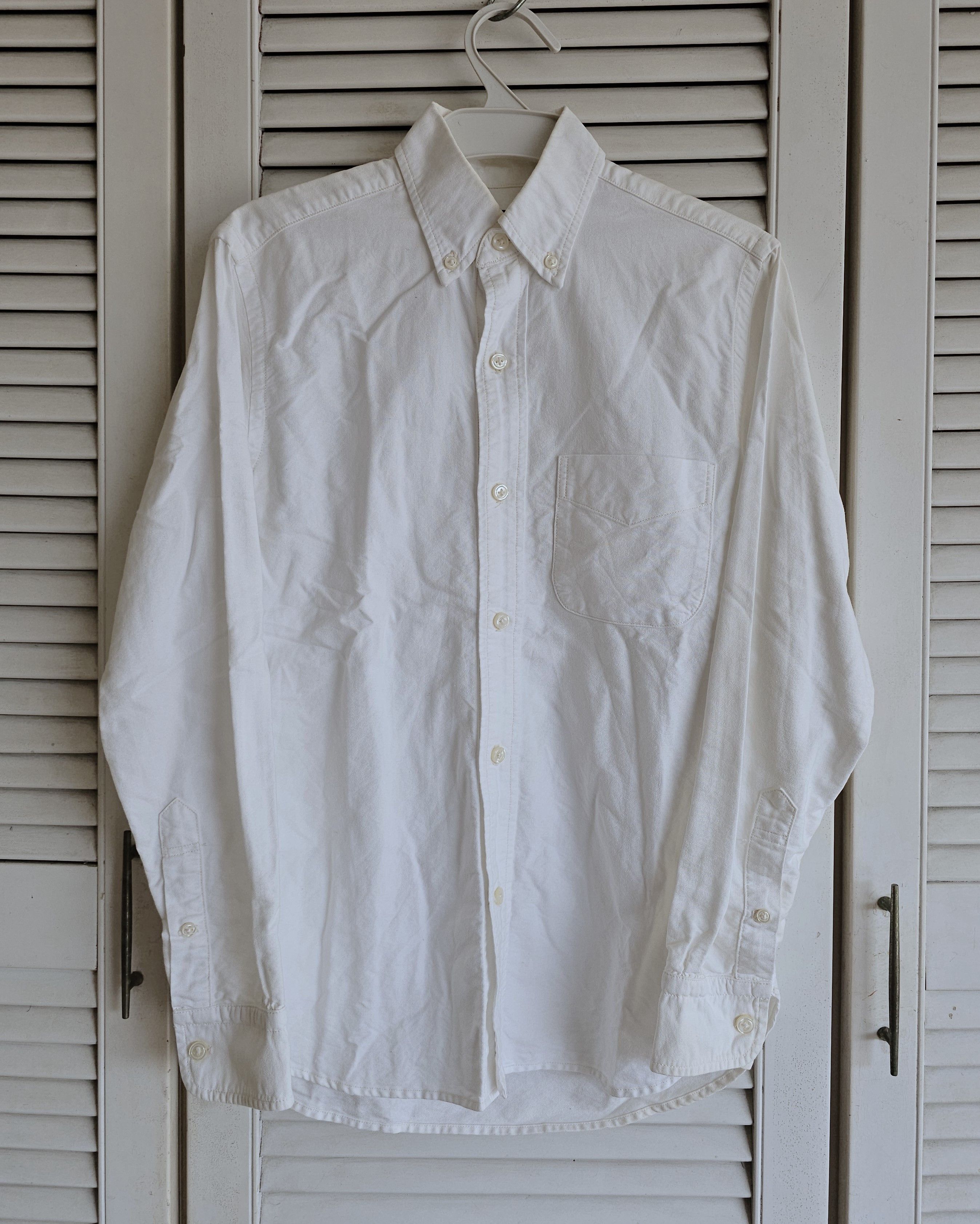 Sugar Cane Sugar Cane Long Sleeve Oxford White Size US S / EU 44-46 / 1 - 1 Thumbnail