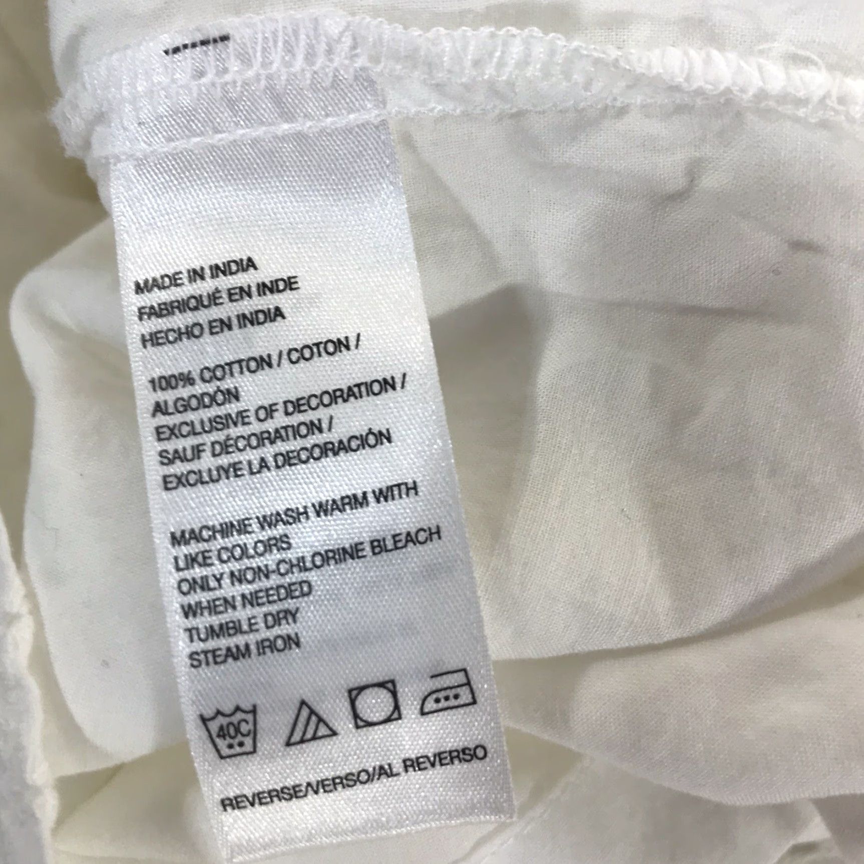 Izod VINTAGE Izod Womens Dress Sleeveless Cotton Crochet Knee Length Christian Casual Workwear Size 18 White Size XXL / US 16-18 / IT 52-54 - 4 Thumbnail