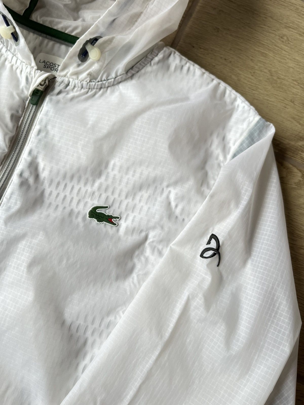 Designer × Lacoste Lacoste Sport Roland Garros Training Reflective Jacket Size US M / EU 48-50 / 2 - 9 Thumbnail