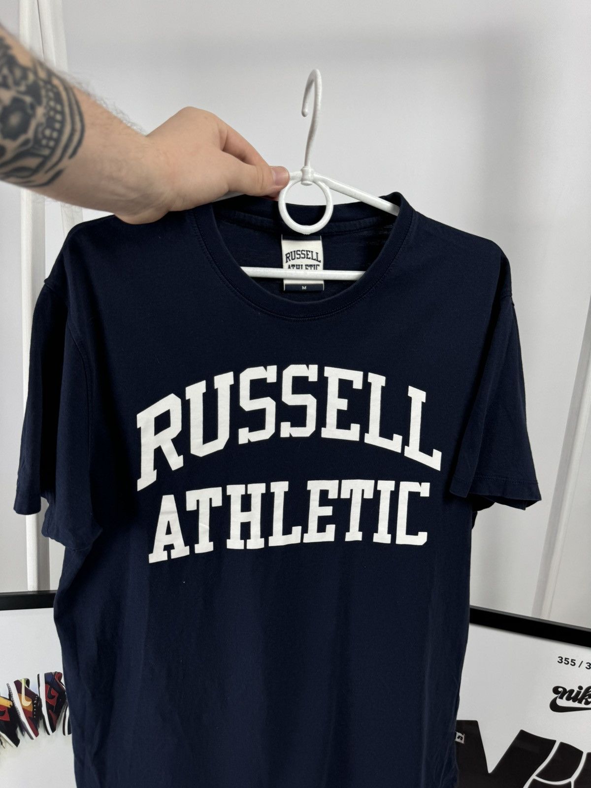 Russell Athletic Rare Russel Athletic Big Logo Tee Size US M / EU 48-50 / 2 - 4 Thumbnail