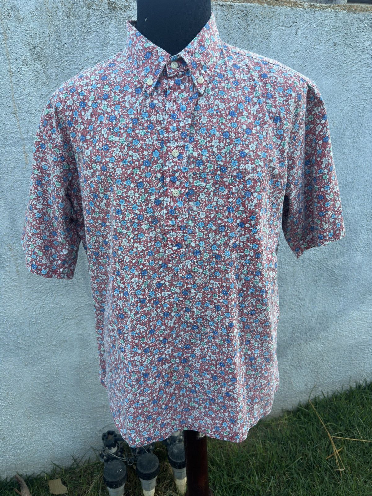 Reyn Spooner PreOwned Reyn Spooner Classic Red Hawaiian Print Men's XL Size US XL / EU 56 / 4 - 1 Thumbnail