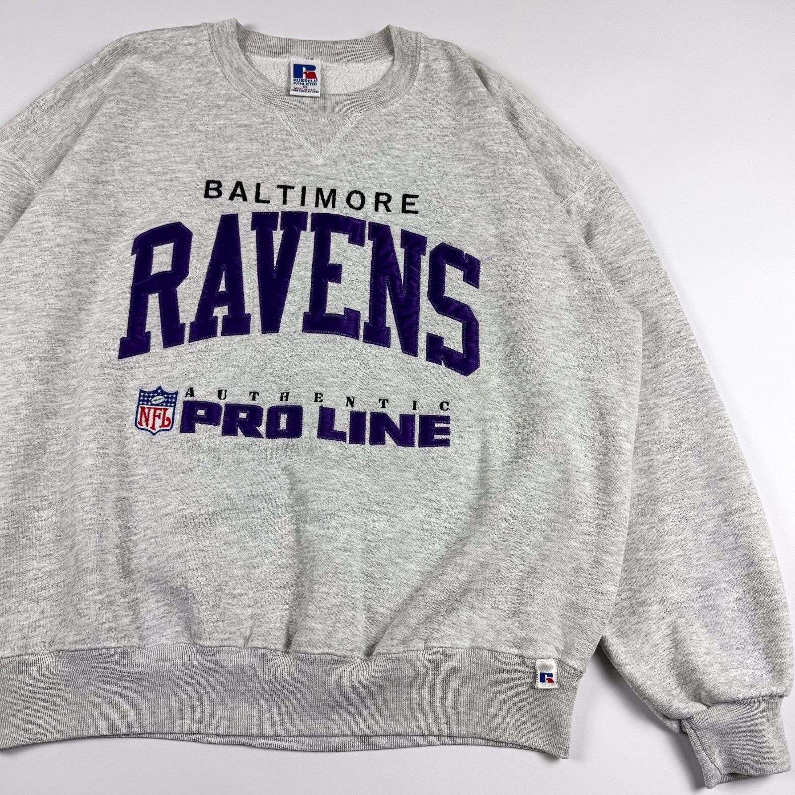 Russell Athletic Vtg Russell Athletic Baltimore Ravens Sweatshirt USA Made Size US L / EU 52-54 / 3 - 7 Thumbnail