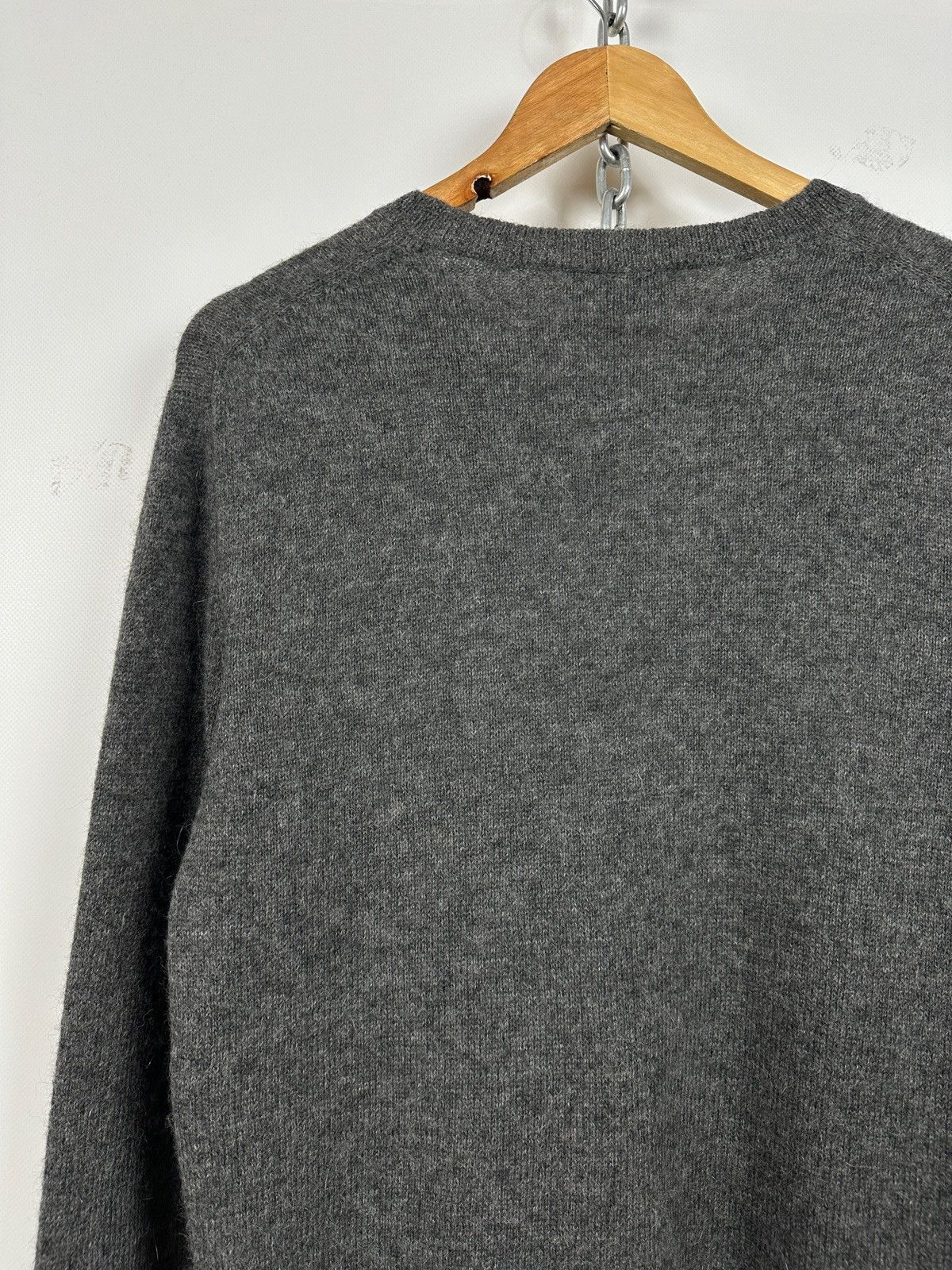 Prada Prada Gray Alpaca Wool Sweater Size US L / EU 52-54 / 3 - 14 Thumbnail