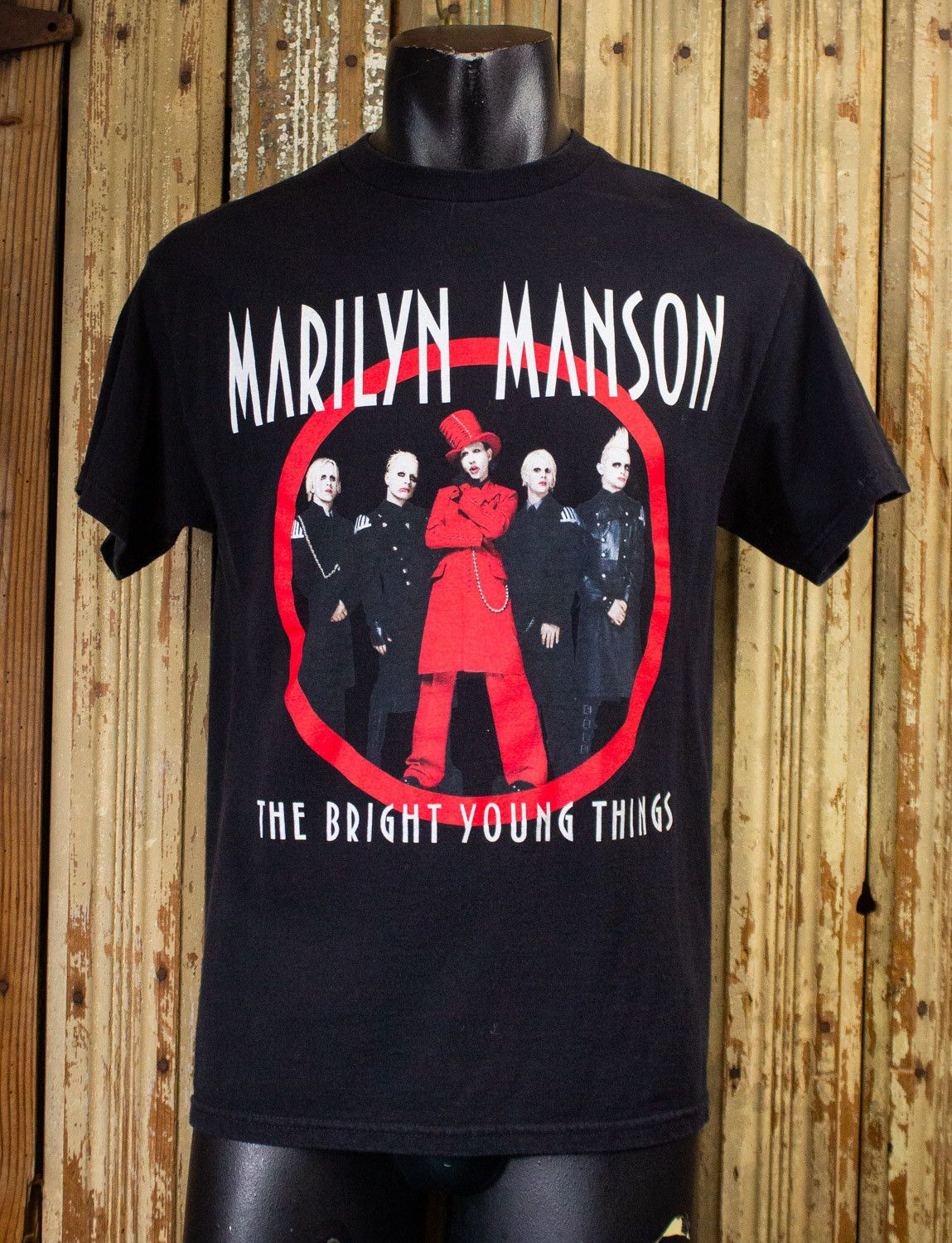 Band Tees × Vintage Marilyn Manson The Bright Young Things Concert Tee 2003 Size US M / EU 48-50 / 2 - 1 Thumbnail
