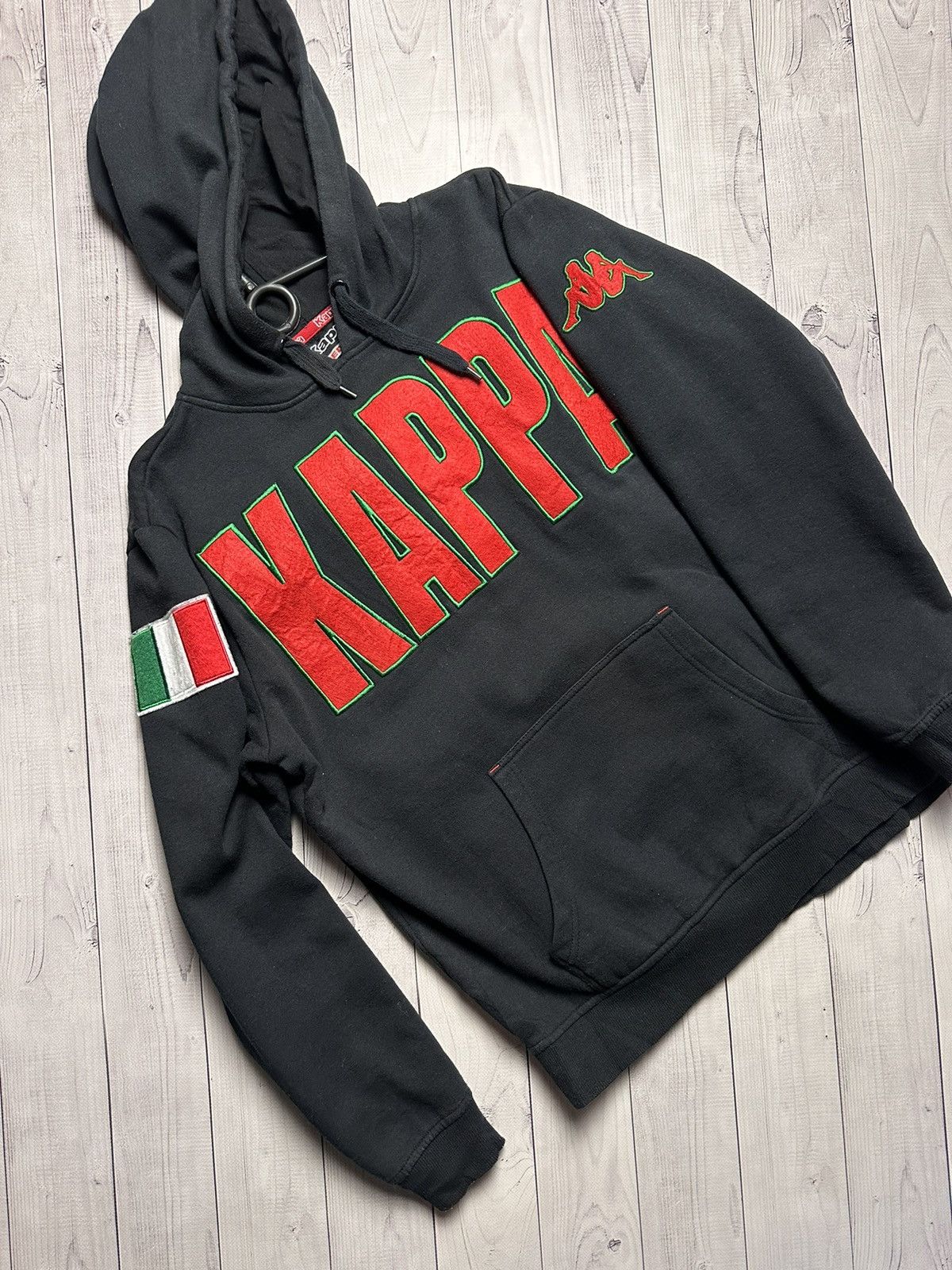 Kappa × Vintage Vintage Italy kappa Italia soccer hoodie size M logo Size US M / EU 48-50 / 2 - 5 Thumbnail