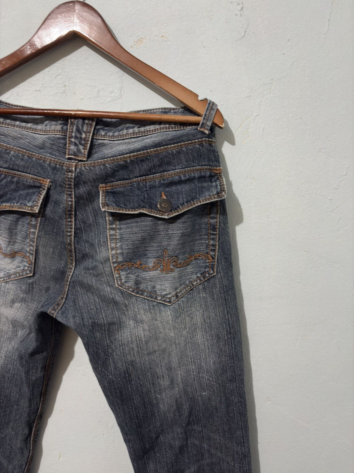 Japanese Brand High Quality Guarented Distressed Denim Size US 30 / EU 46 - 9 Thumbnail