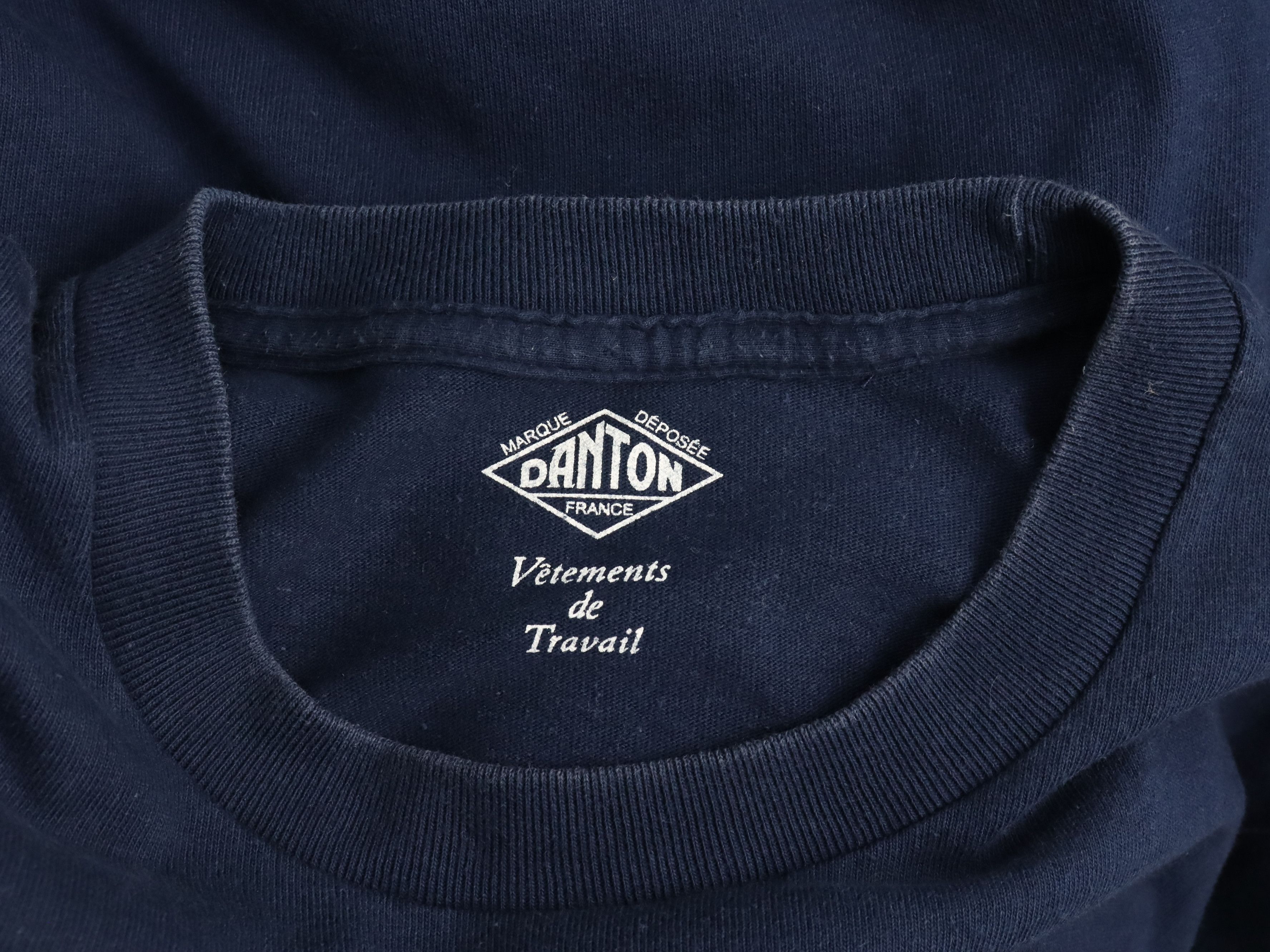 Danton Danton France Navy Blue Pocket Shirt Size US M / EU 48-50 / 2 - 9 Thumbnail