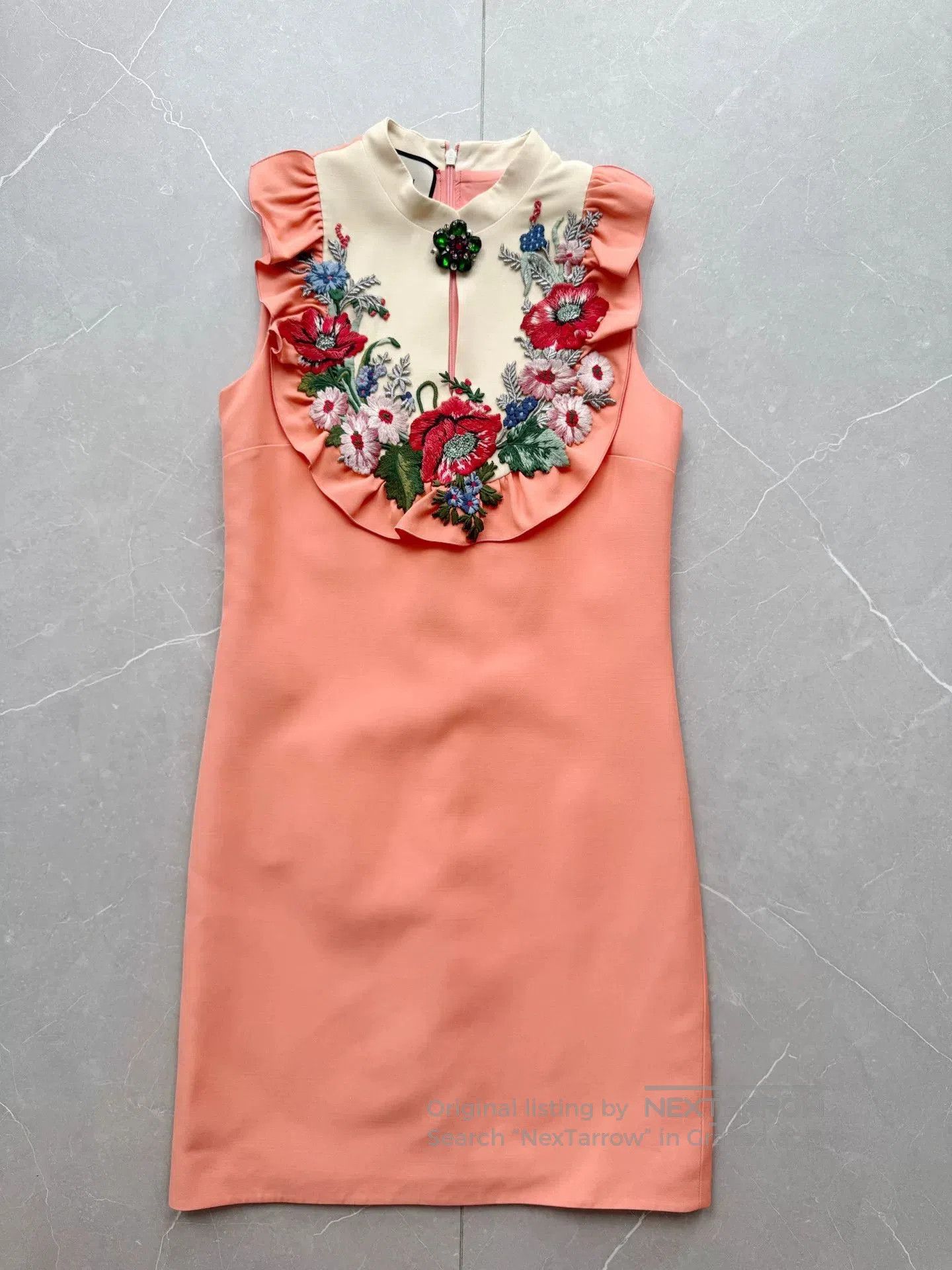 Gucci Gucci Orange Sleeveless Dress. Size S / US 4 / IT 40 - 1 Thumbnail