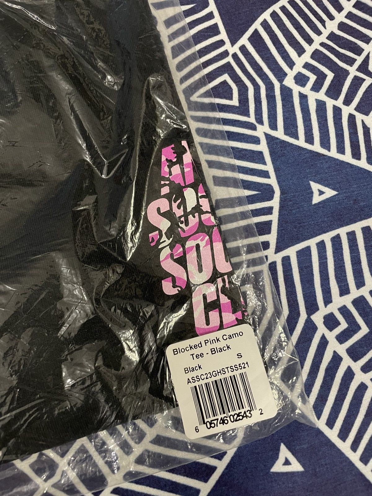 Anti Social Social Club Anti Social Social Club Blocked Pink Camo Black Shirt Size US S / EU 44-46 / 1 - 1 Thumbnail