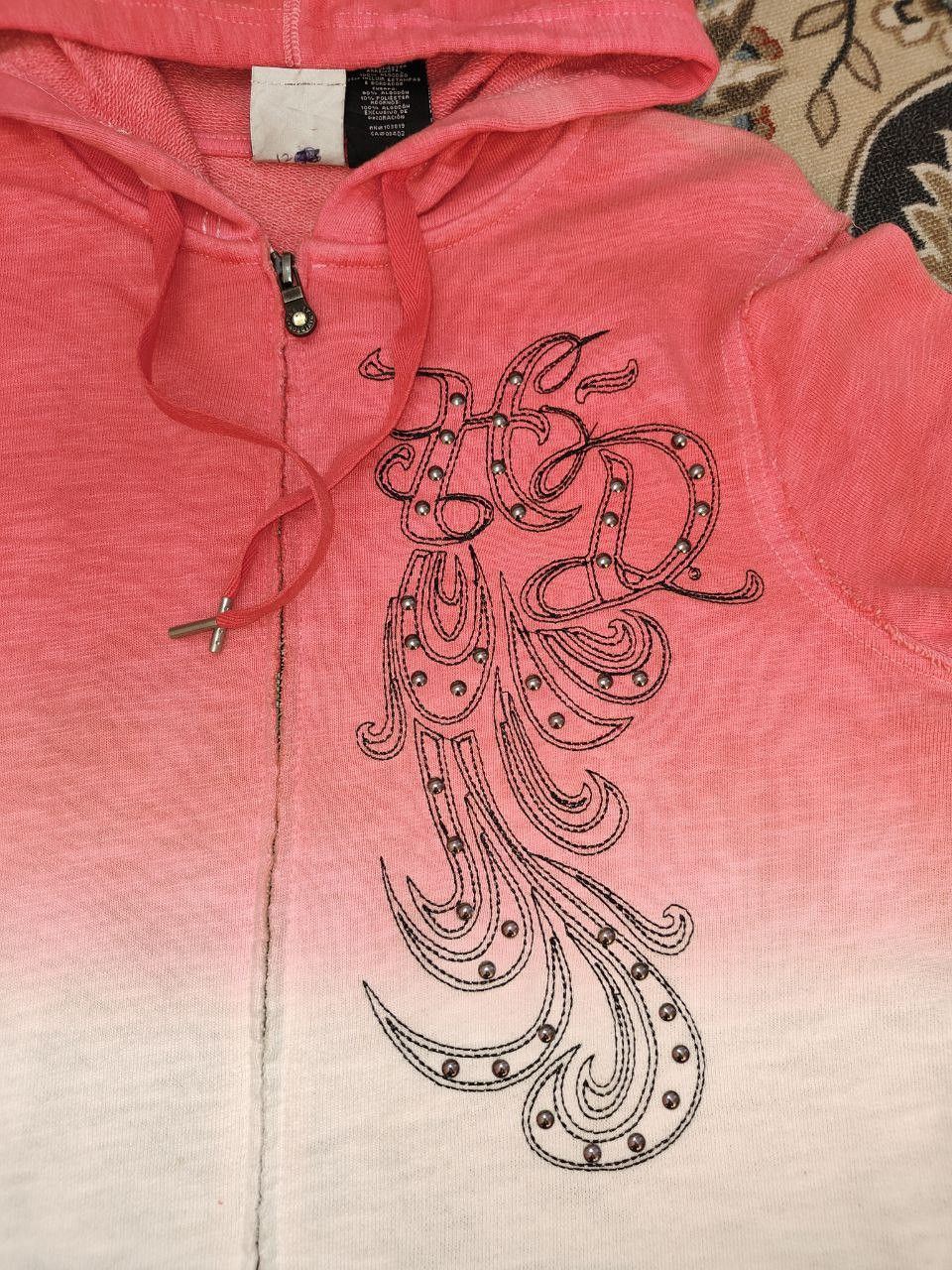 Harley Davidson Harley Davidson Embroidery Zipper Hoodie Size S / US 4 / IT 40 - 4 Thumbnail