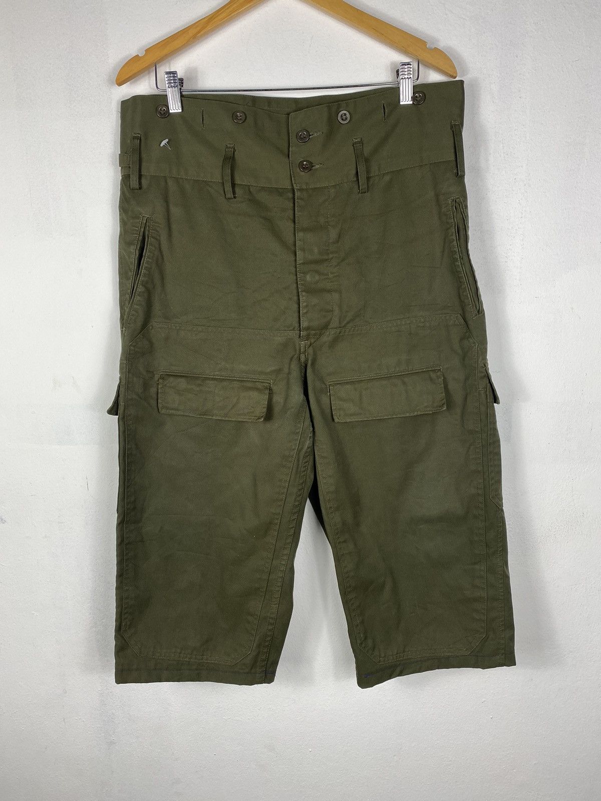 Other Vintage 70s Issue Swiss Army Cropped Trouser Pant Size US 36 / EU 52 - 1 Thumbnail