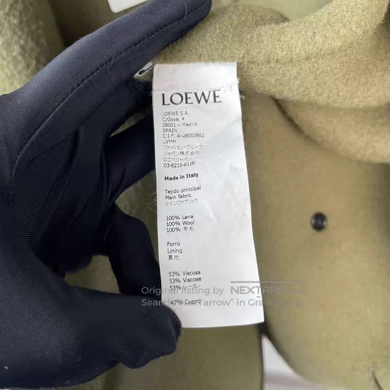 Loewe Loewe Military Green Double Breasted Long Reversible Coat Size XXS / US 00 / IT 34 - 8 Thumbnail