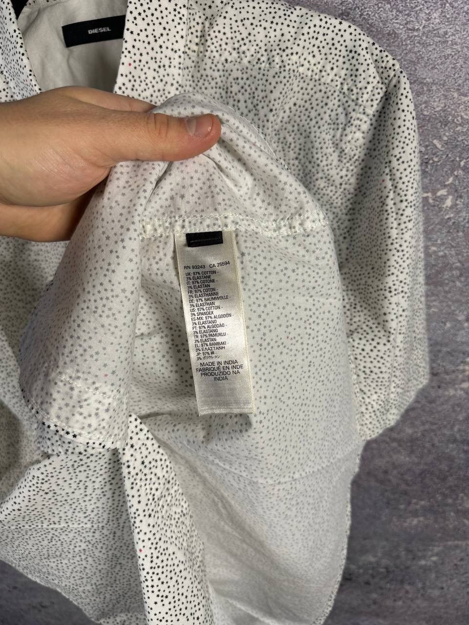 Diesel × Vintage Diesel Star Printer Short Sleeve Shirt Vintage XL Size US XL / EU 56 / 4 - 12 Thumbnail