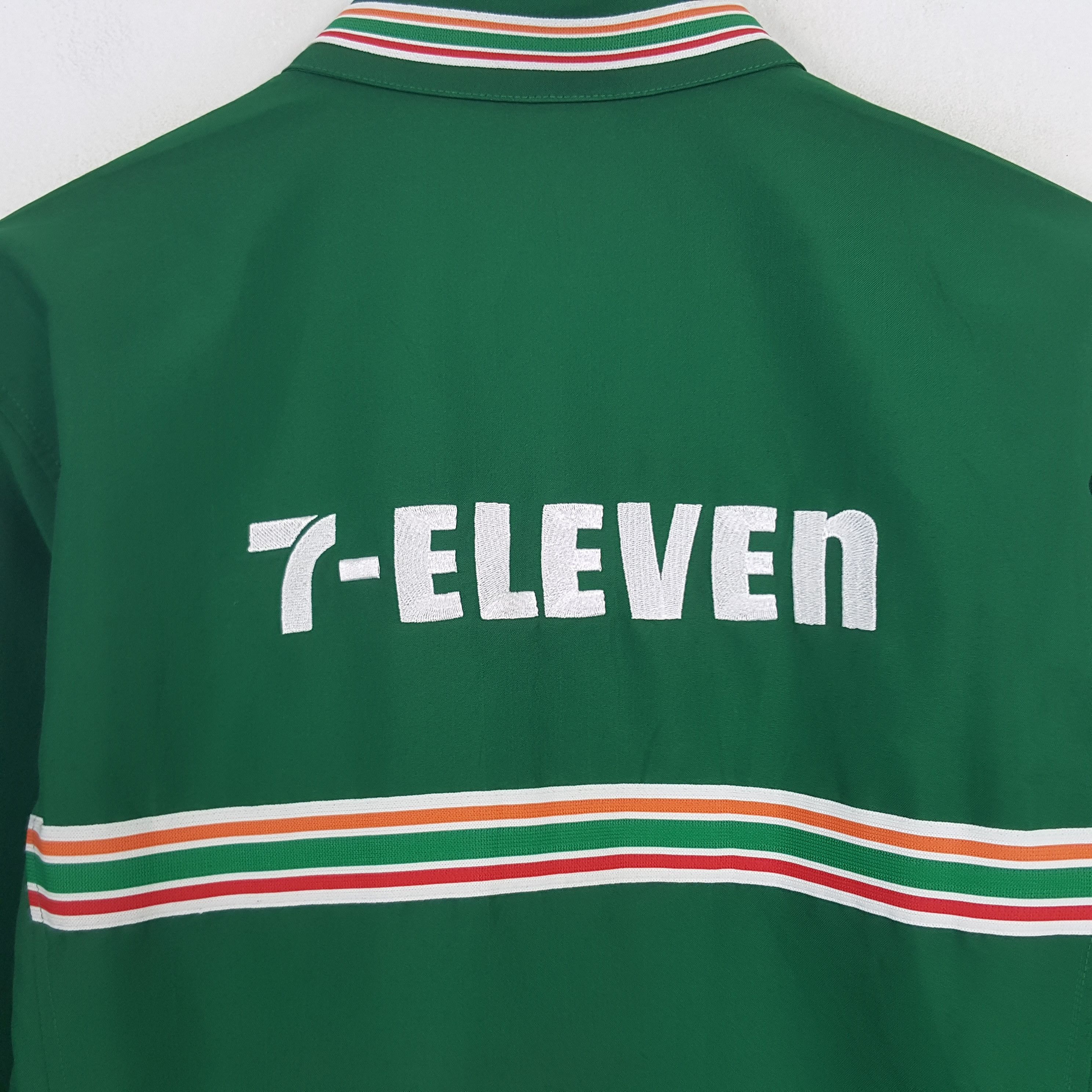 Japanese Brand × Vintage Vintage 7 Eleven Embroidery Worker Uniform Jacket Size US L / EU 52-54 / 3 - 2 Thumbnail