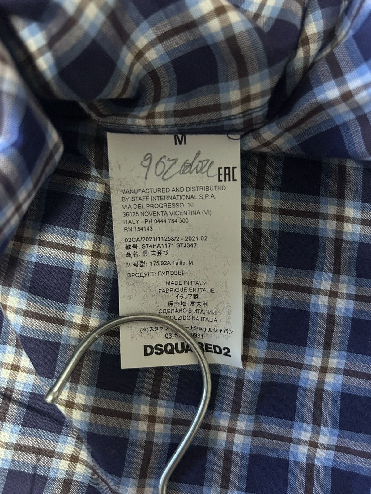 Dsquared2 wool cotton sweater knit shirt rick owens dsquared margiela Size US M / EU 48-50 / 2 - 8 Thumbnail