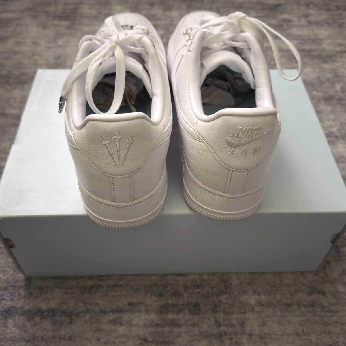 Chrome Hearts × NOCTA × Nike Chrome Hearts Nocta Air Force 1 Size US 11.5 / EU 44-45 - 6 Thumbnail