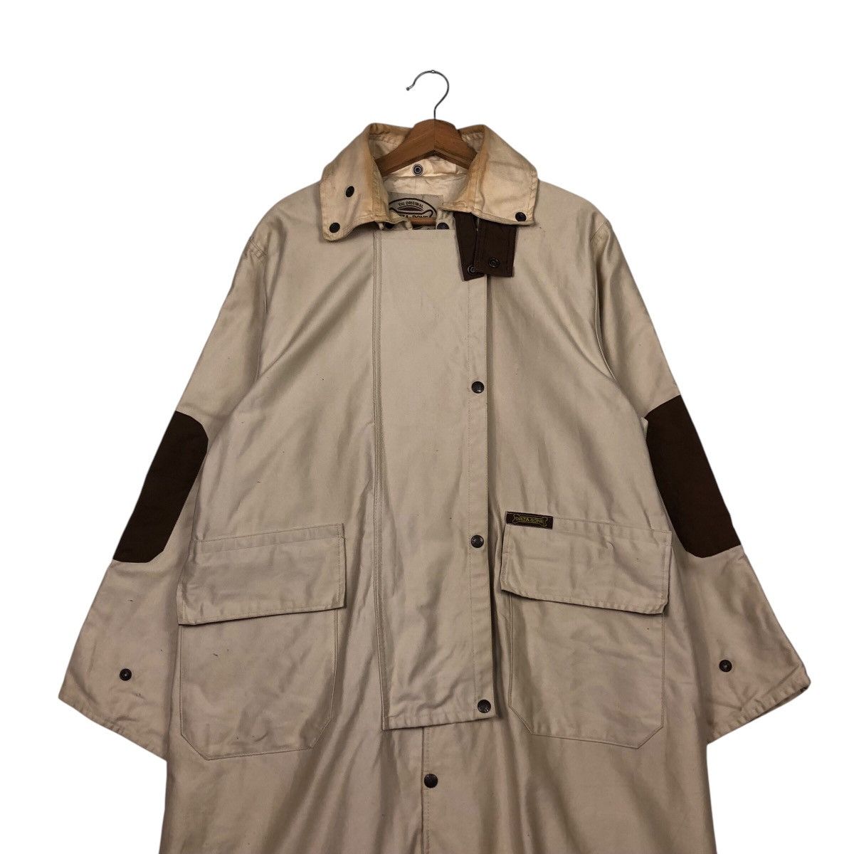 Japanese Brand 📌Vintage Long Jacket Duck Canvas Detroit Driza Bone Size US M / EU 48-50 / 2 - 5 Thumbnail