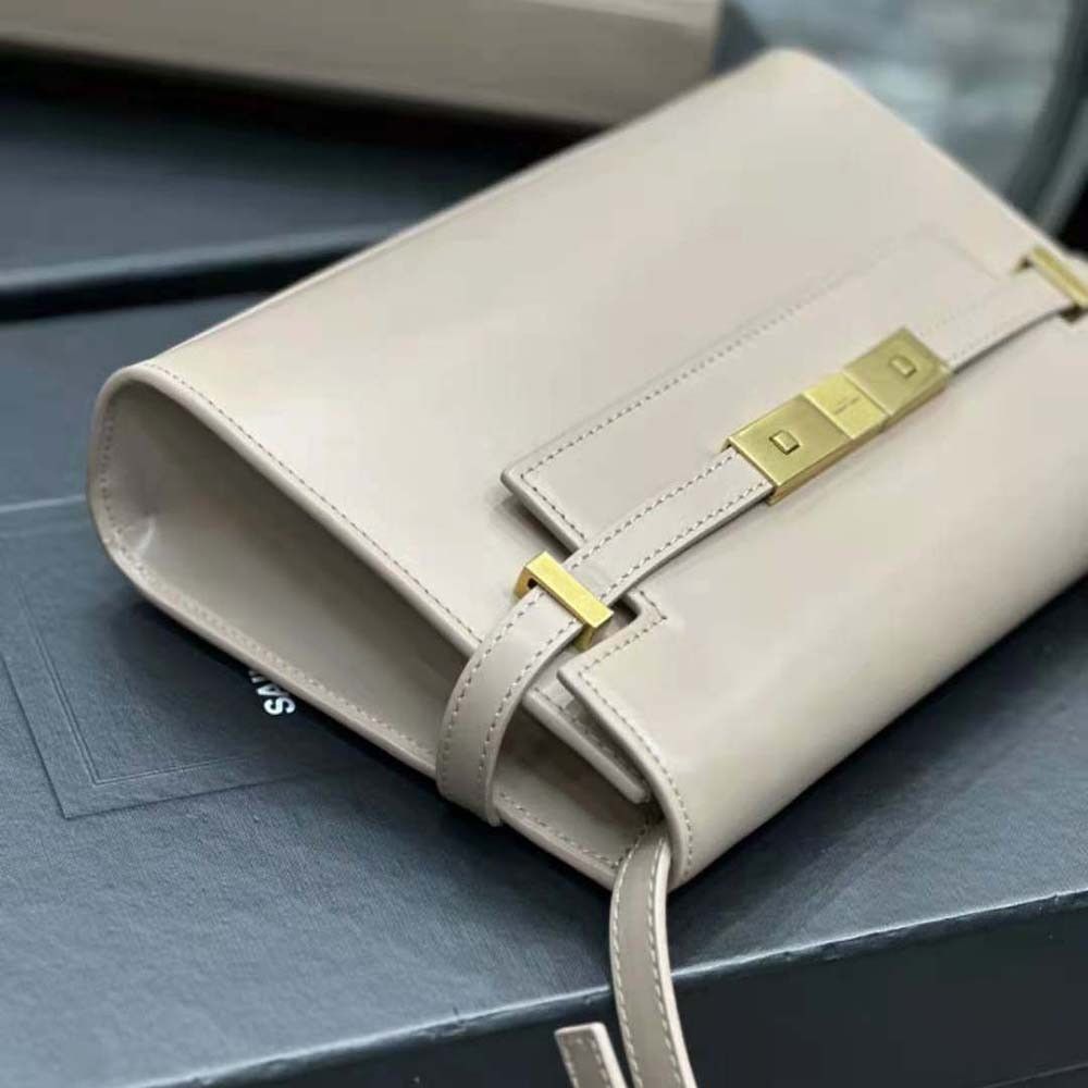 Saint Laurent Paris o1s1wg111024 Size : OS / Manhattan Small Bag in Peach Size ONE SIZE - 6 Thumbnail