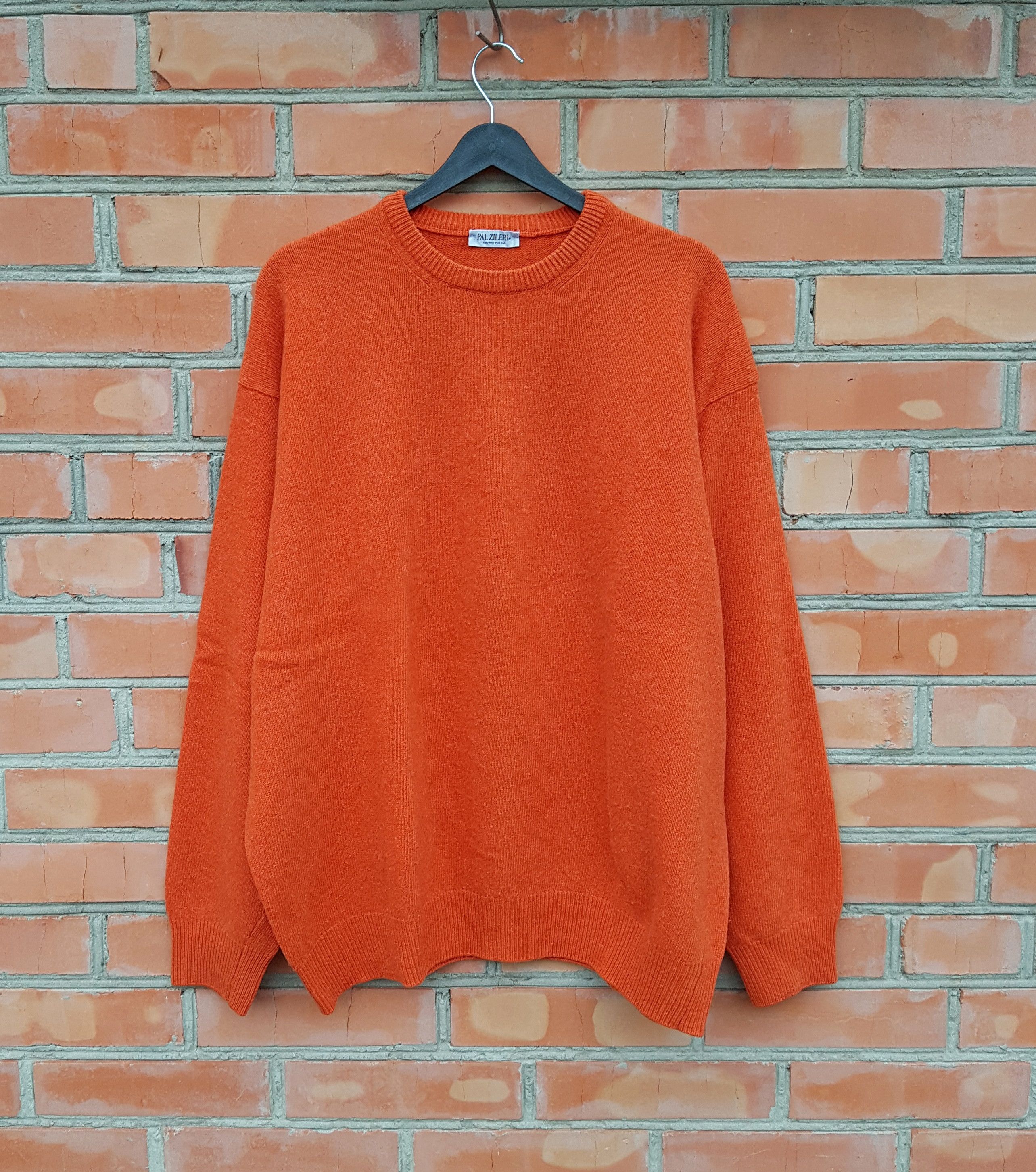 Pal Zileri Pal Zileri Vintage Orange Wool Sweater sz 56 Size US XXL / EU 58 / 5 - 2 Thumbnail