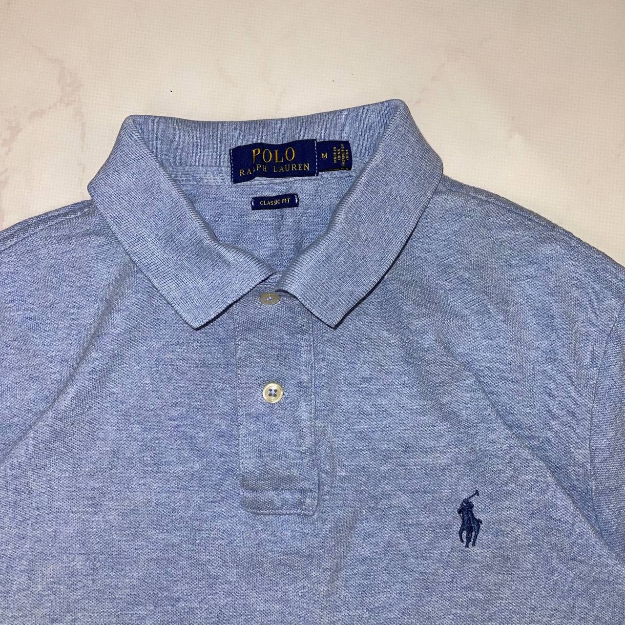 Polo Ralph Lauren Polo Ralph Lauren Slim Fit Blue Polo Shirt T-Shirt Size M Size US M / EU 48-50 / 2 - 4 Thumbnail