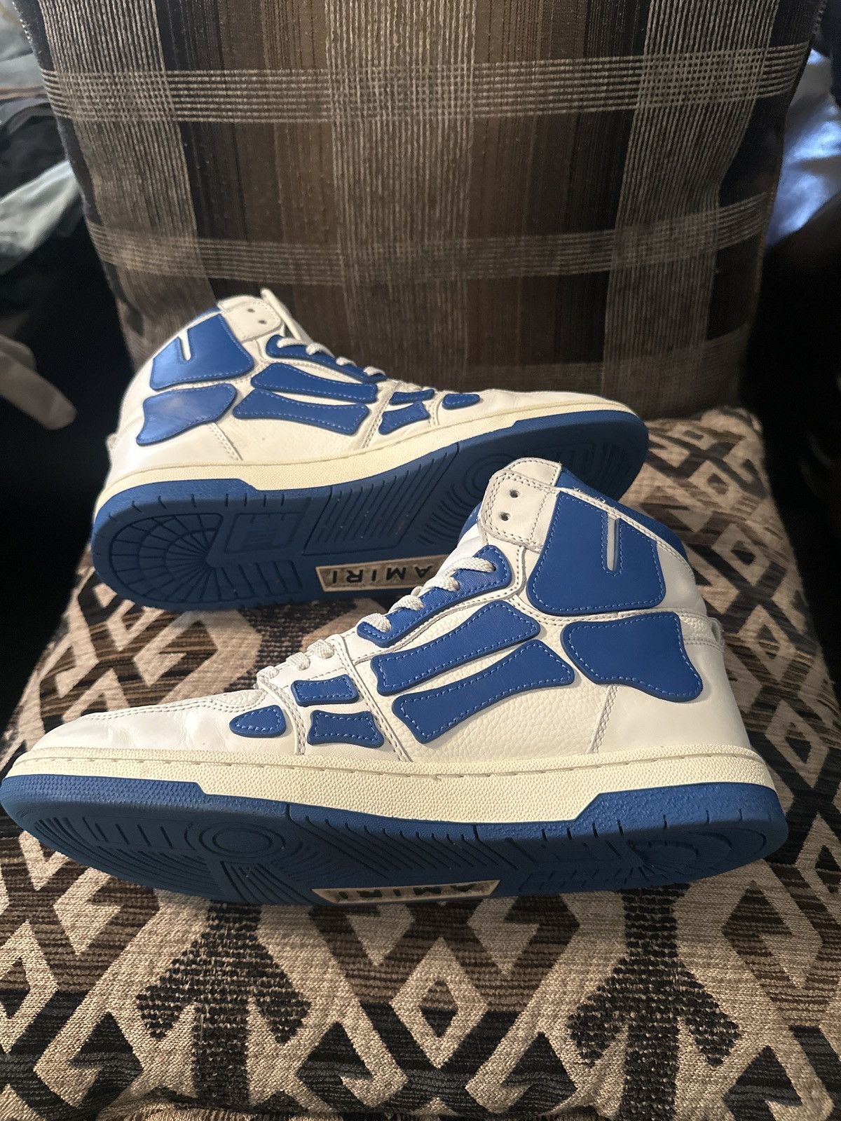 Amiri AMIRI skel panelled high top Size US 10 / EU 43 - 3 Thumbnail