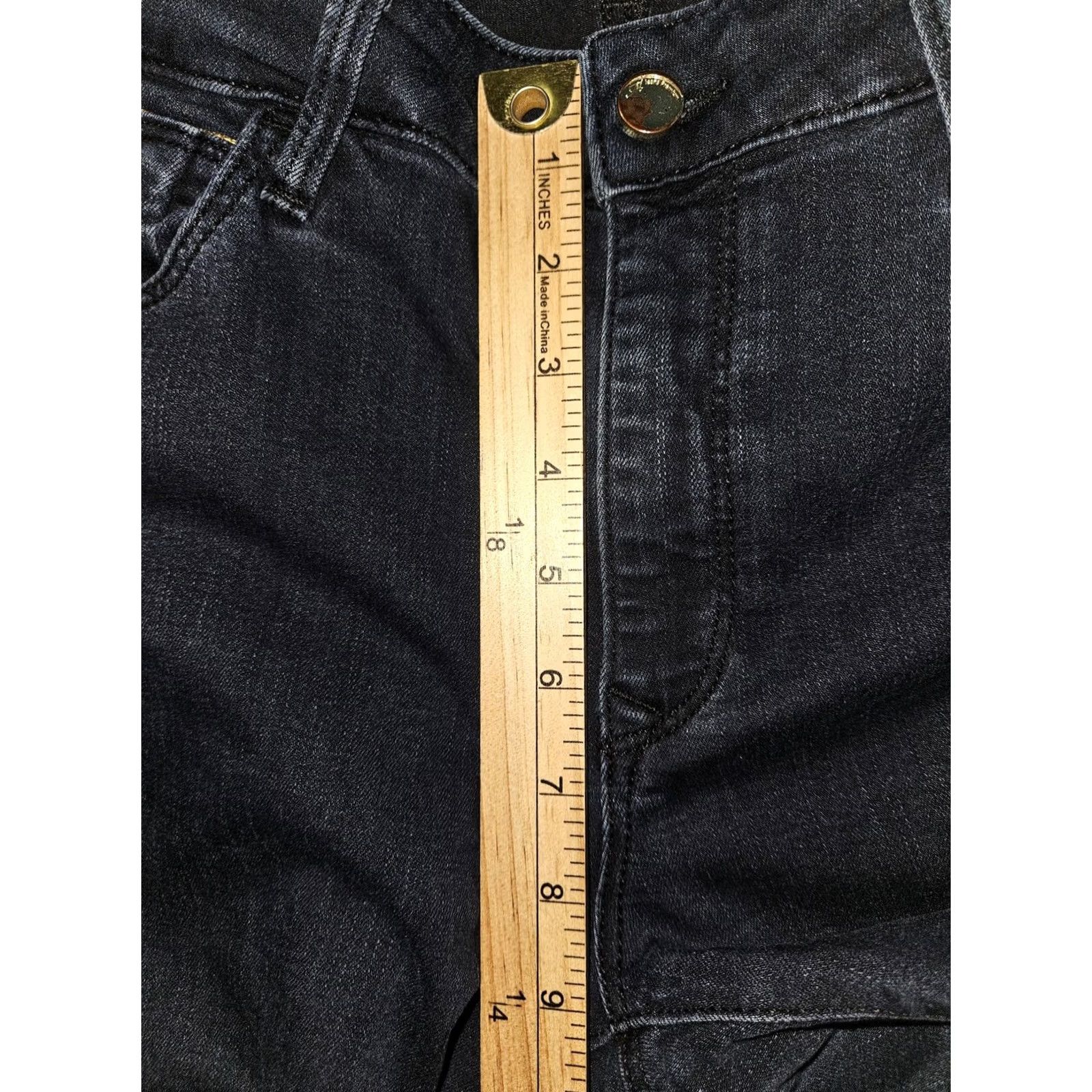 Mavi Mavi Gold Jeans Womens 29 Blue Dark Wash Tess High Rise Skinny Stretch Denim Jeans Size 29" - 5 Thumbnail