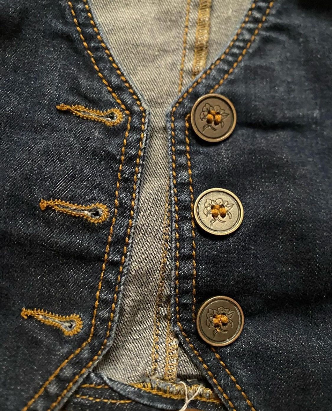 Vintage Vest Size S / US 4 / IT 40 - 2 Thumbnail
