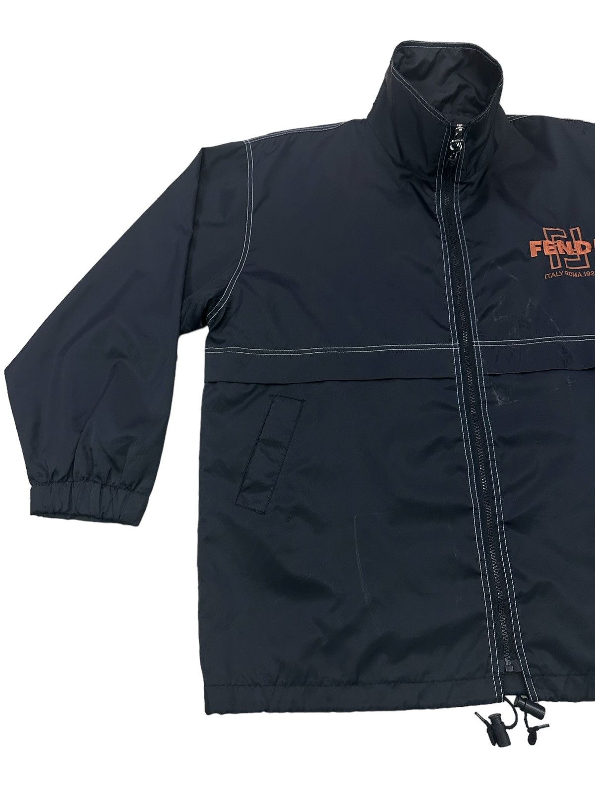 Fendi FENDI PELLICCE MODA PRONTA BIG LOGO EMBROIDERY JACKET Size US XXL / EU 58 / 5 - 4 Thumbnail