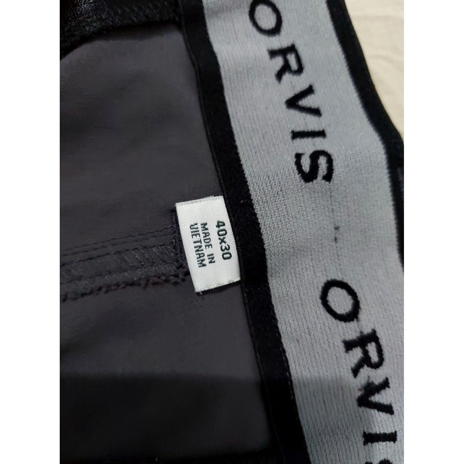 Orvis Orvis Mens Pants 40x30 Blue Chino Classic Khaki Slack Dress Trouser Vintage 40x30 Mens Size US 40 / EU 56 - 3 Thumbnail