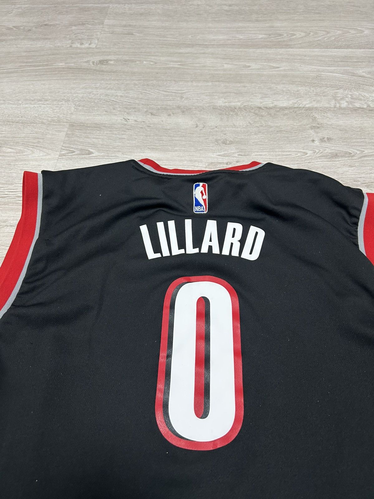 Adidas Adidas Jersey NBA Portland Blazers Size XL Lillard 0# Size US XL / EU 56 / 4 - 16 Thumbnail