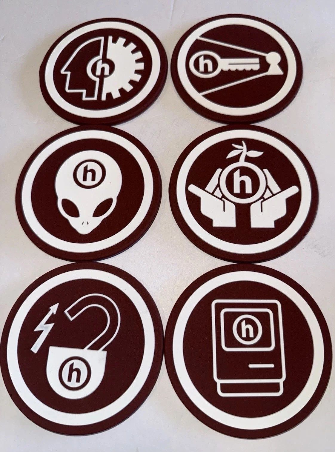 HIDDEN HIDDEN NY SILICONE COASTER BROWN Size ONE SIZE - 2 Thumbnail