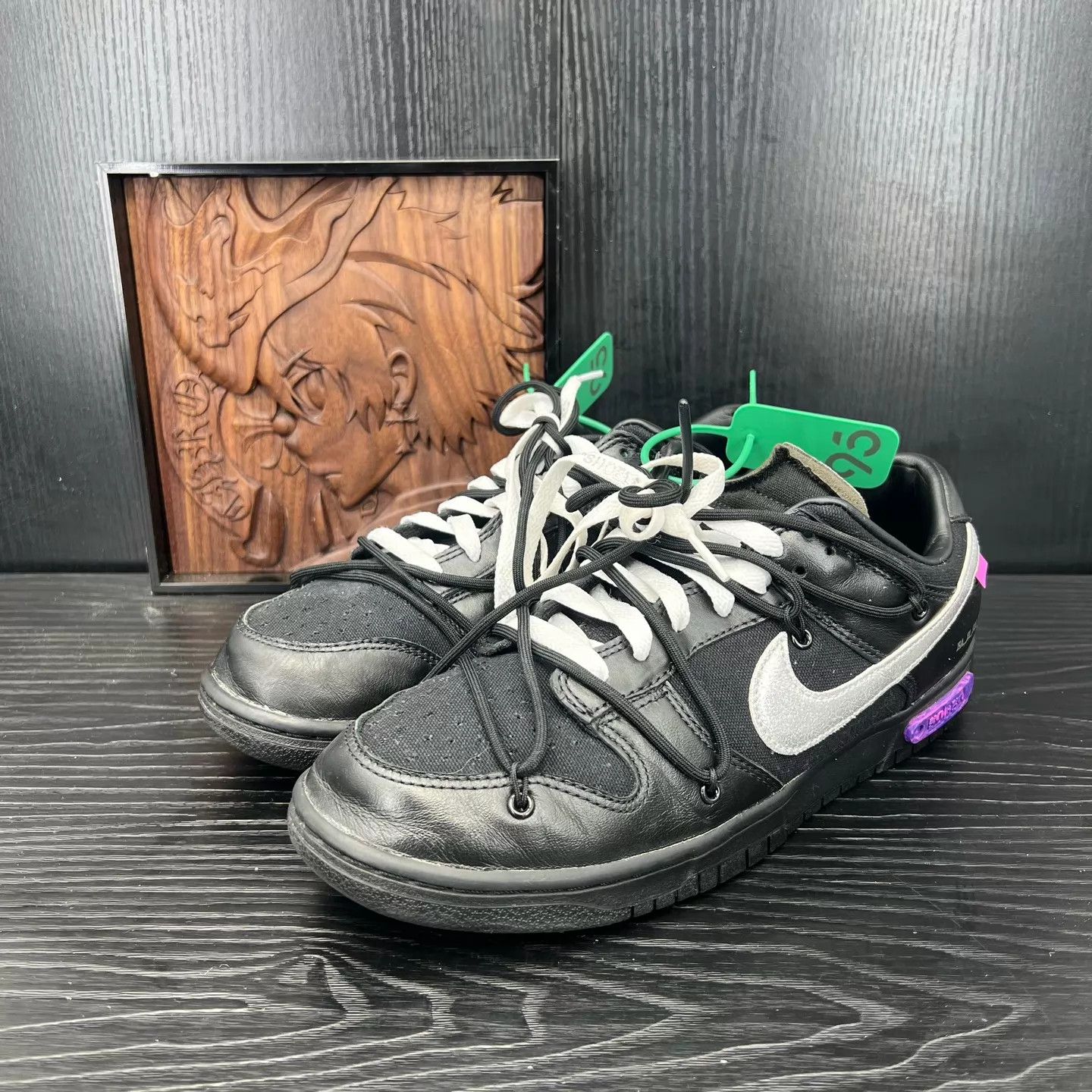 Nike OW Dunk Black 44 No Buttons Size US 11 / EU 44 - 1 Thumbnail