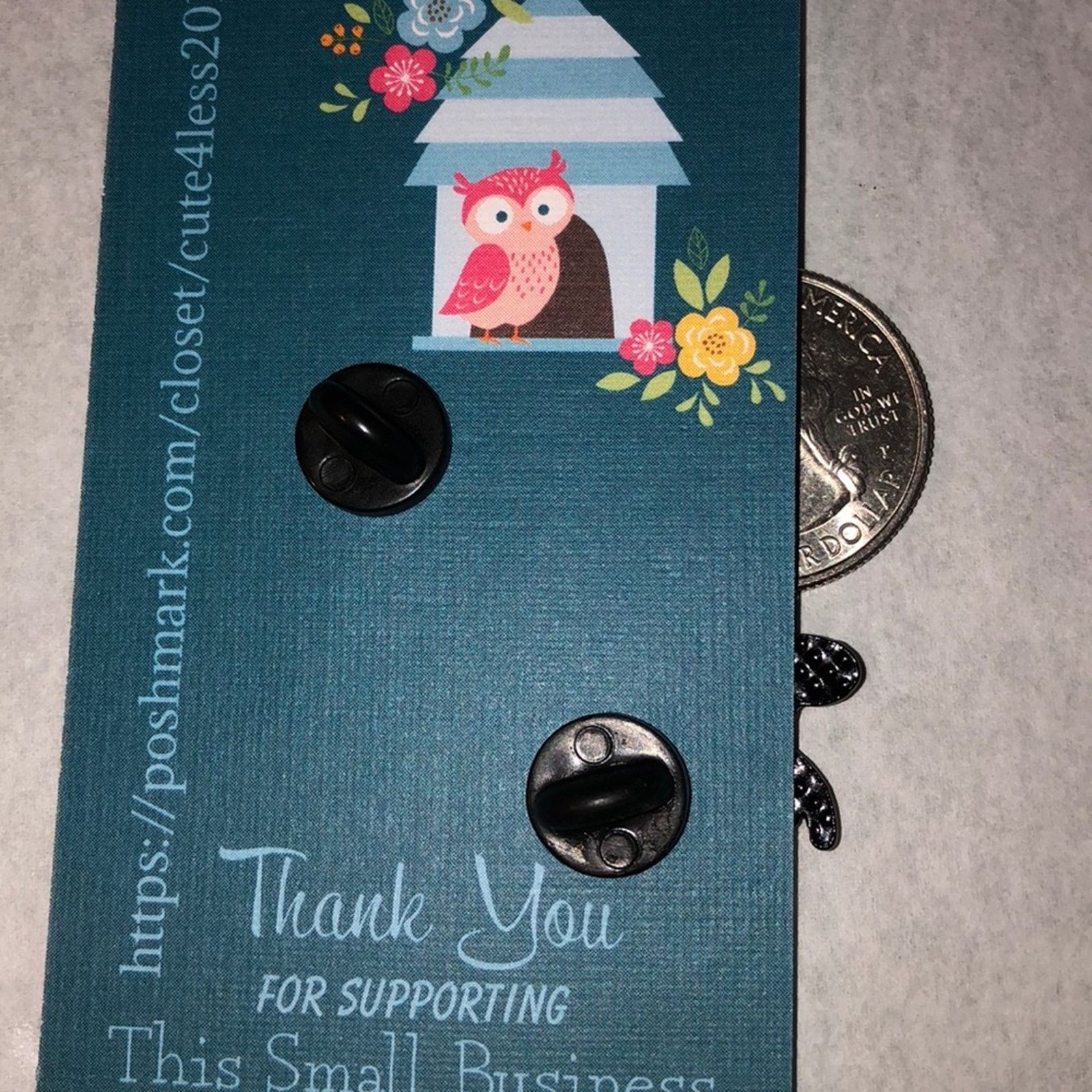 Other 2 Piece Owl 🦉 Set Pin Brooch Size ONE SIZE - 2 Thumbnail