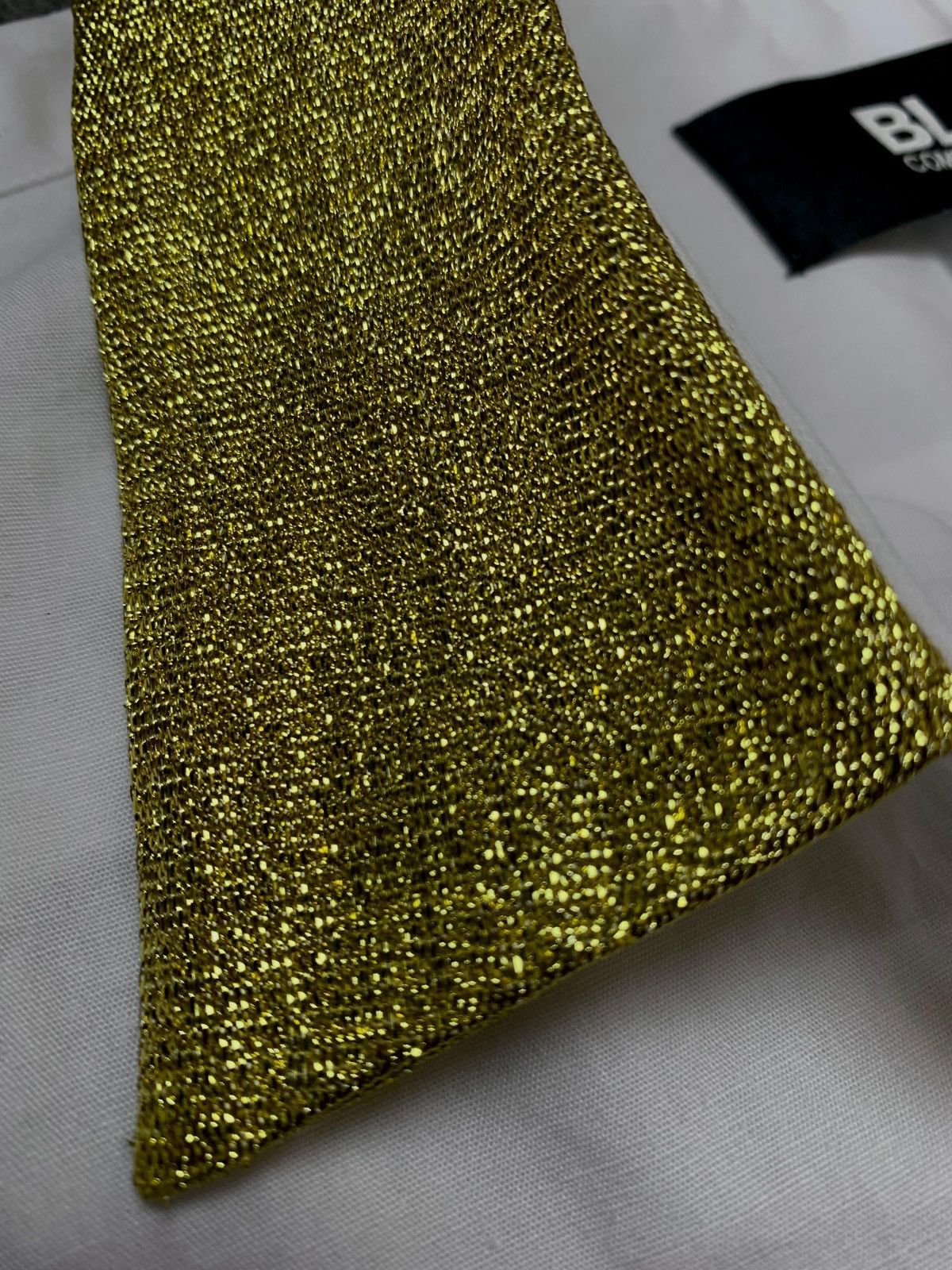 Comme des Garcons Black FREE TAX! Gold Glitter Shirt - Medium Size US M / EU 48-50 / 2 - 9 Thumbnail