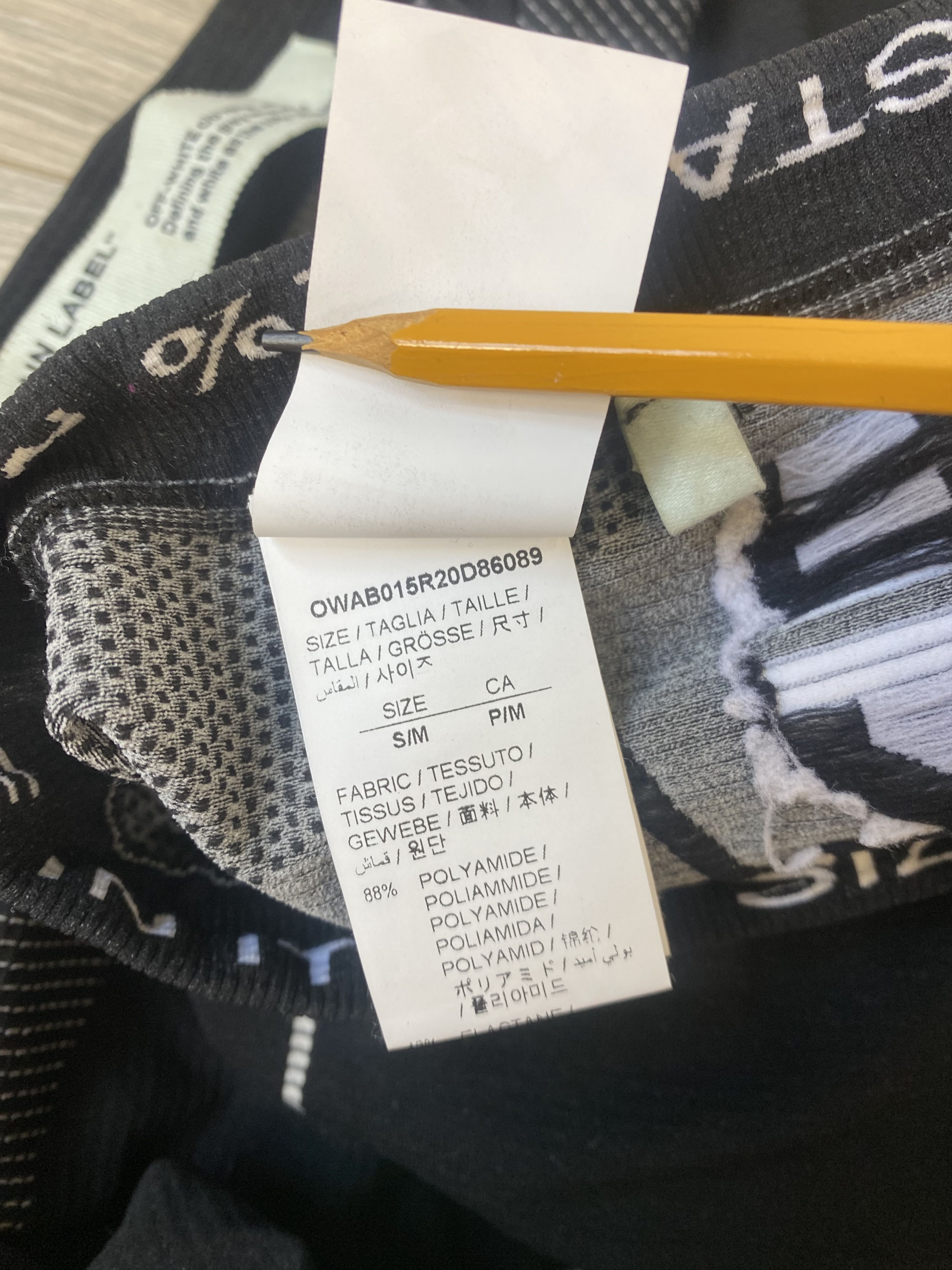 Off-White Off-White Elastan Long Sleeve Size S / US 4 / IT 40 - 8 Thumbnail
